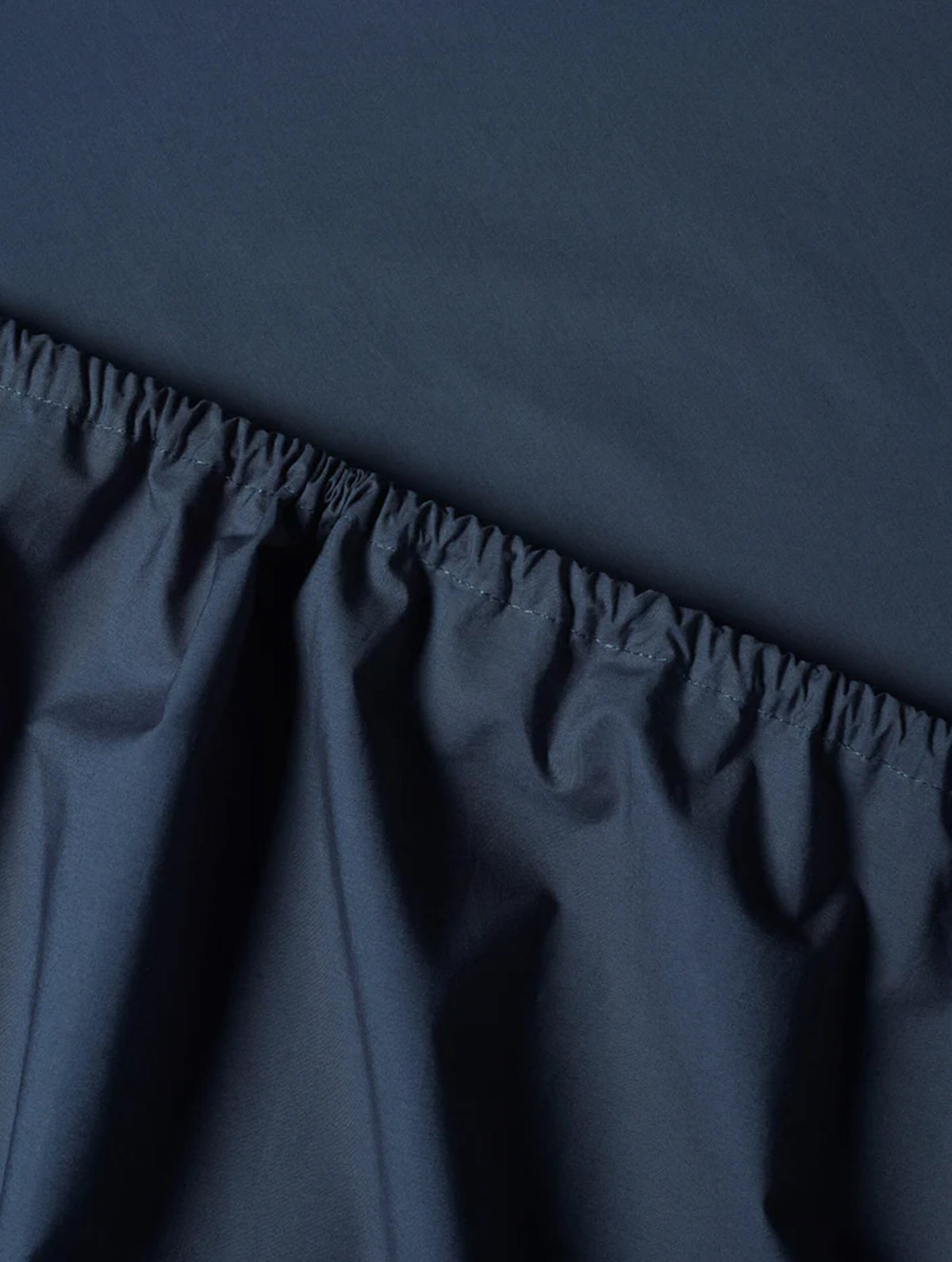 Spannbettlaken Baumwolle - Navy Blue