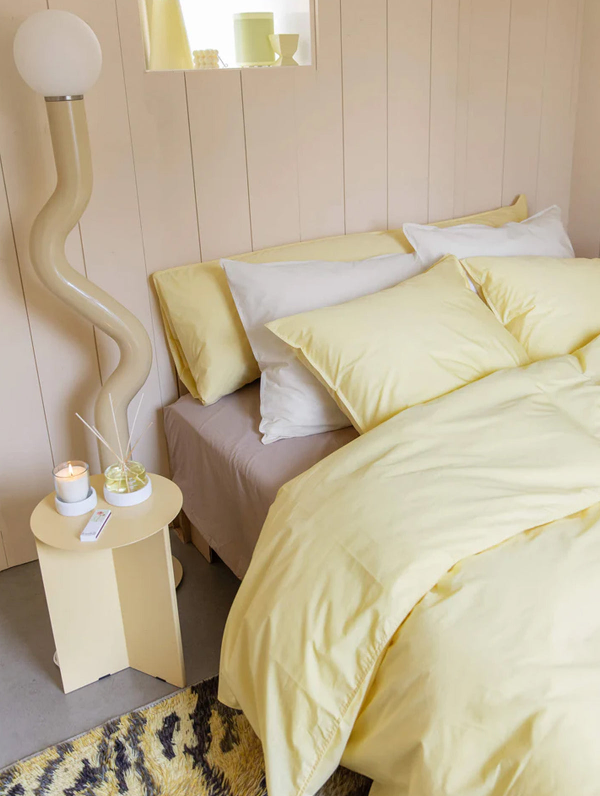 Bettbezug Baumwolle - Butter Yellow