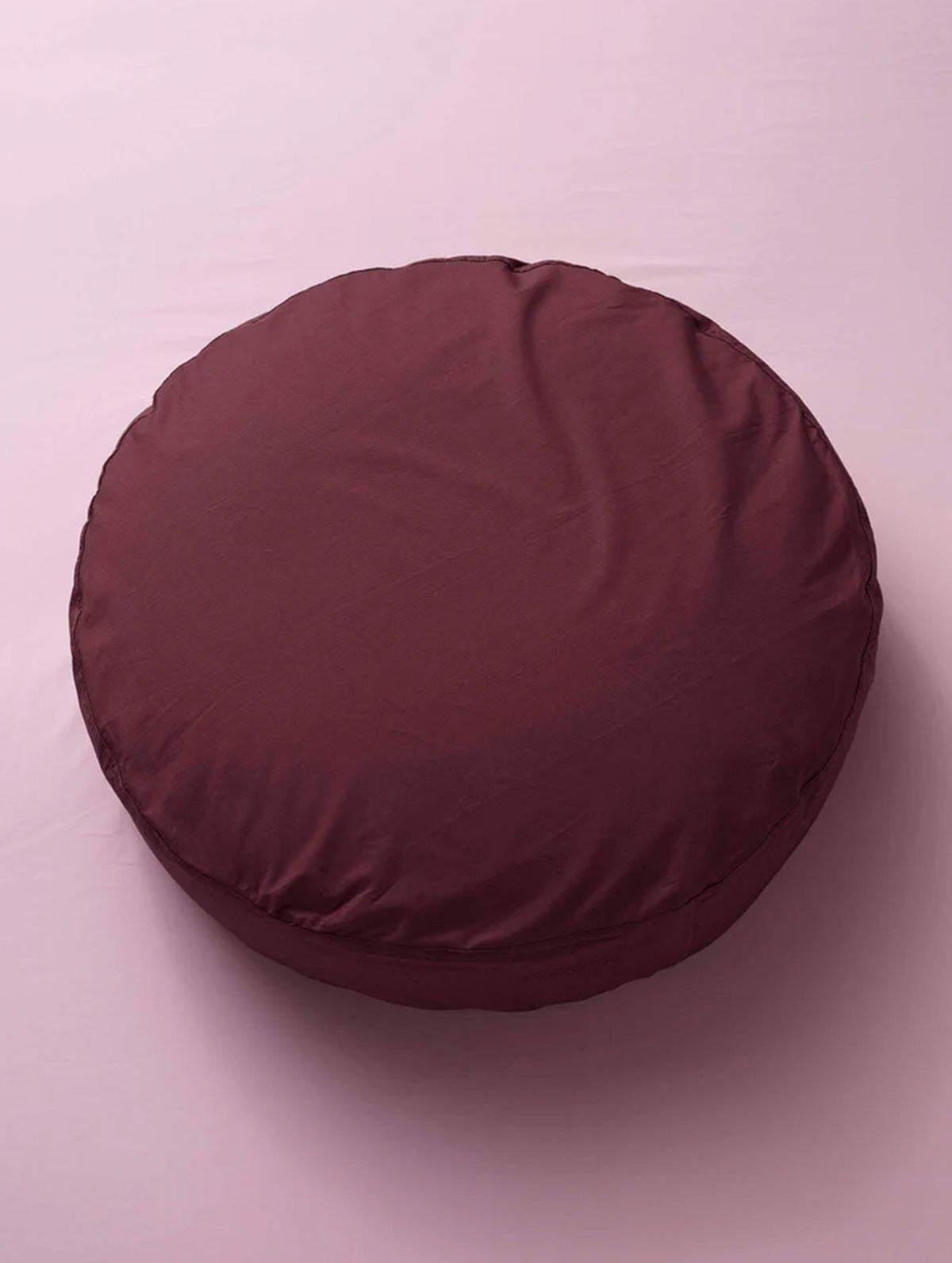 Kissenbezug Baumwolle - "Really bigDOT" - Brique Red