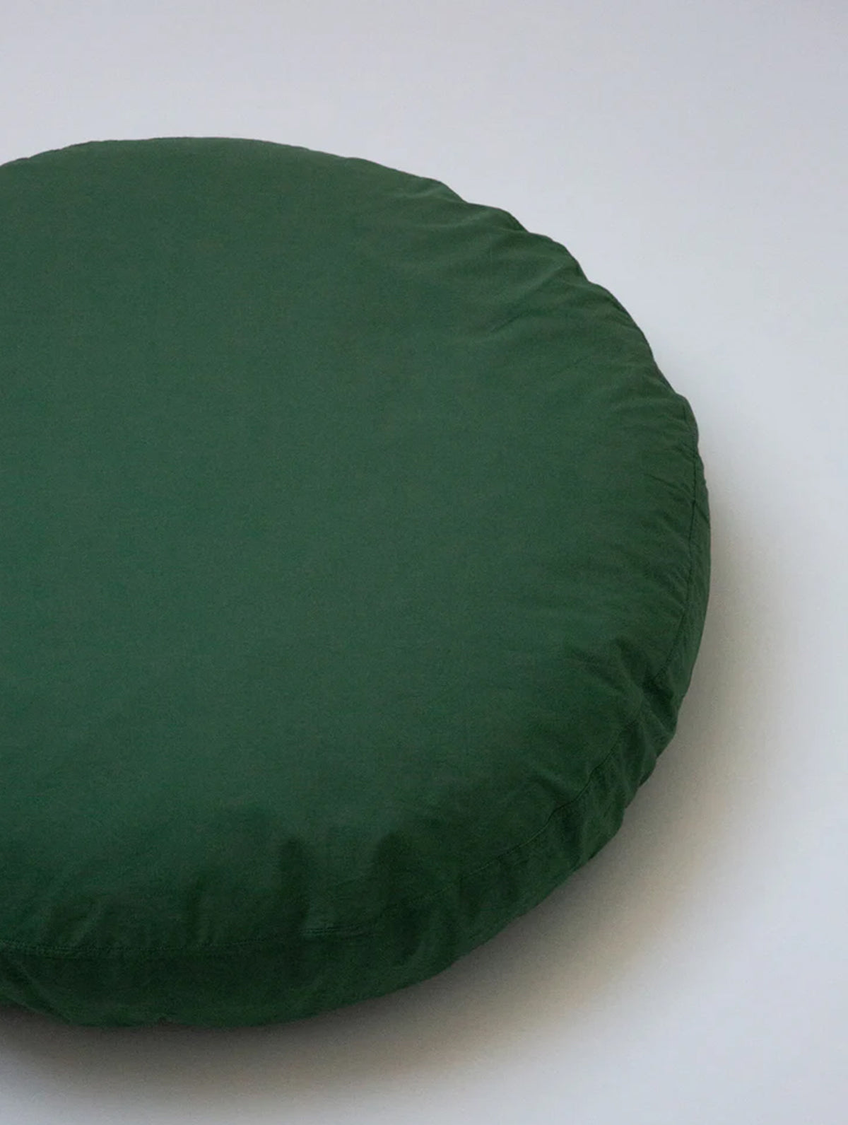 Kissenbezug Baumwolle - "Really bigDOT" - Forest Green