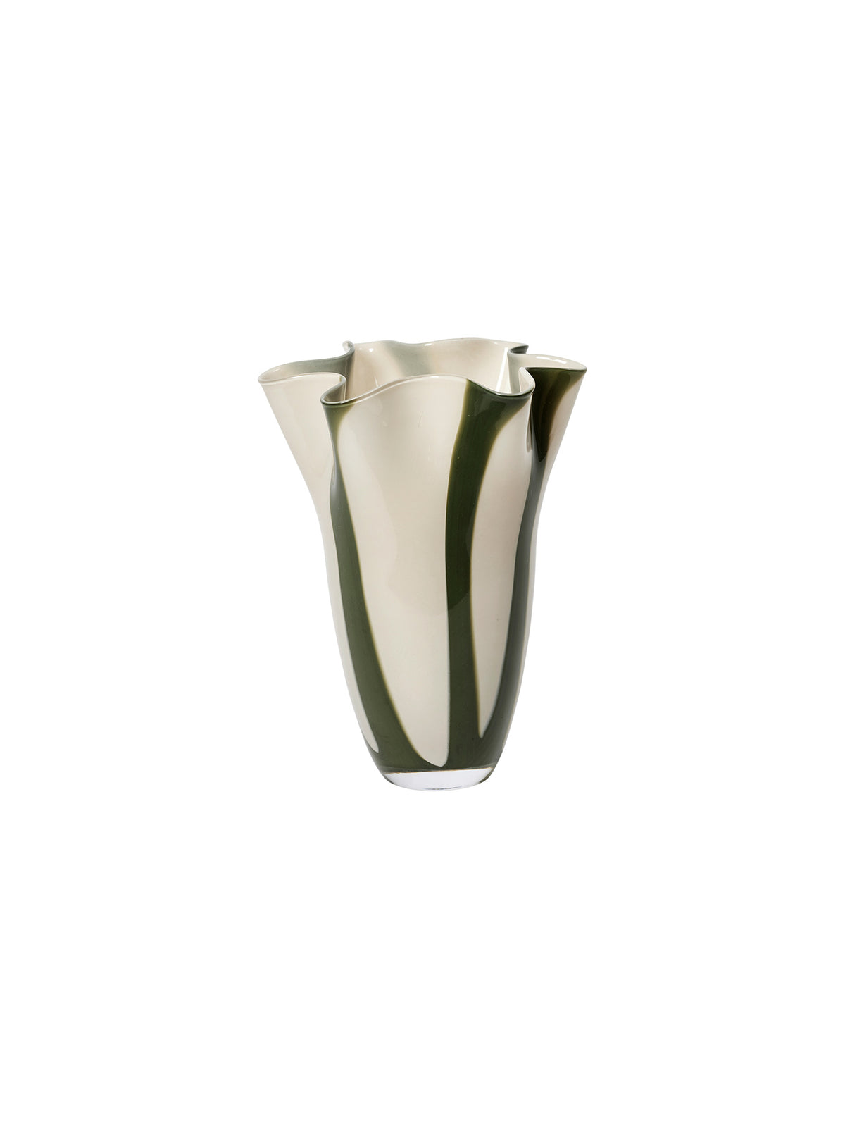 "Liva" Vase - Hunter Green