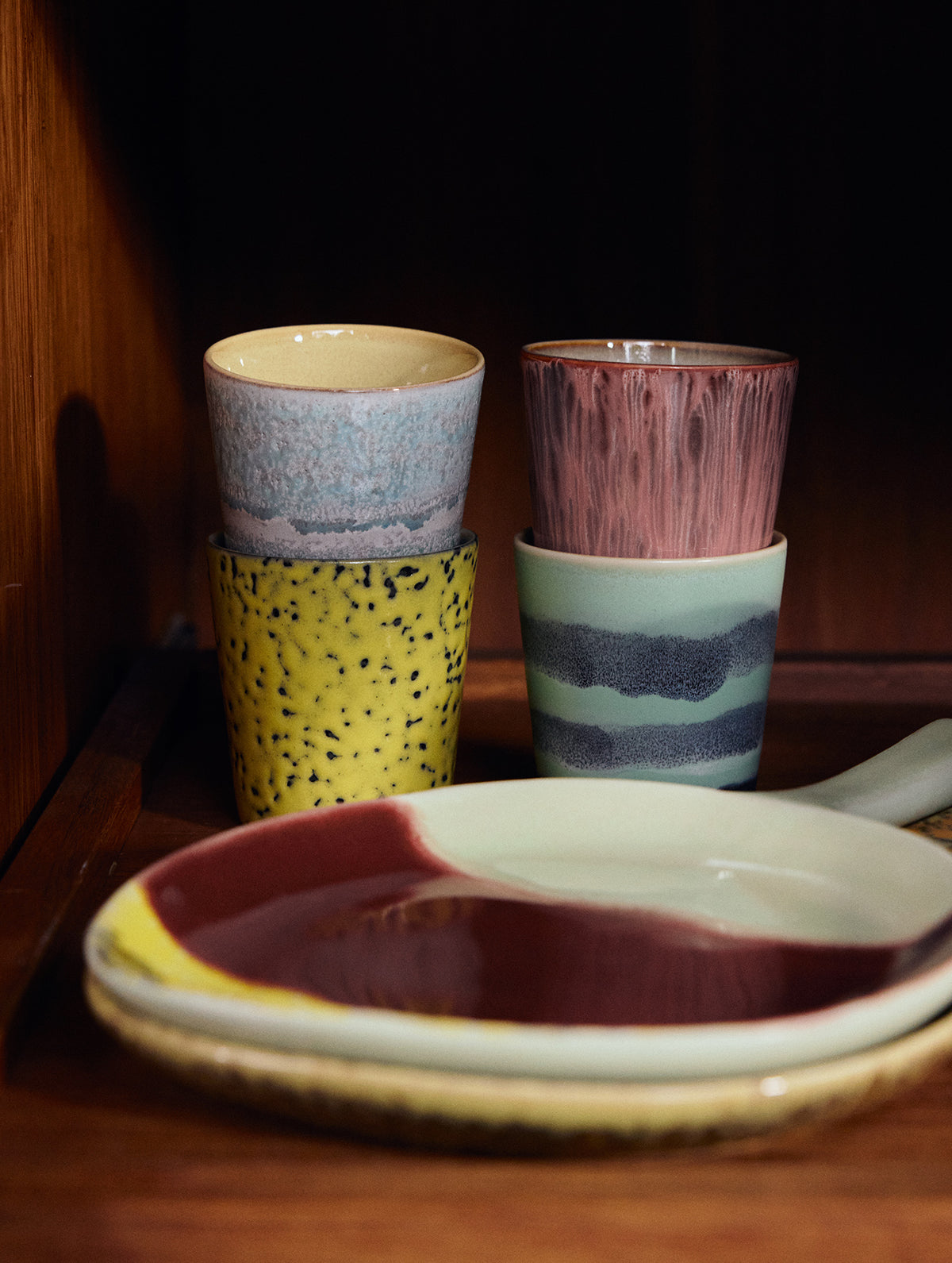Kaffeebecher 70s - Keramik | Serie "Artistic"