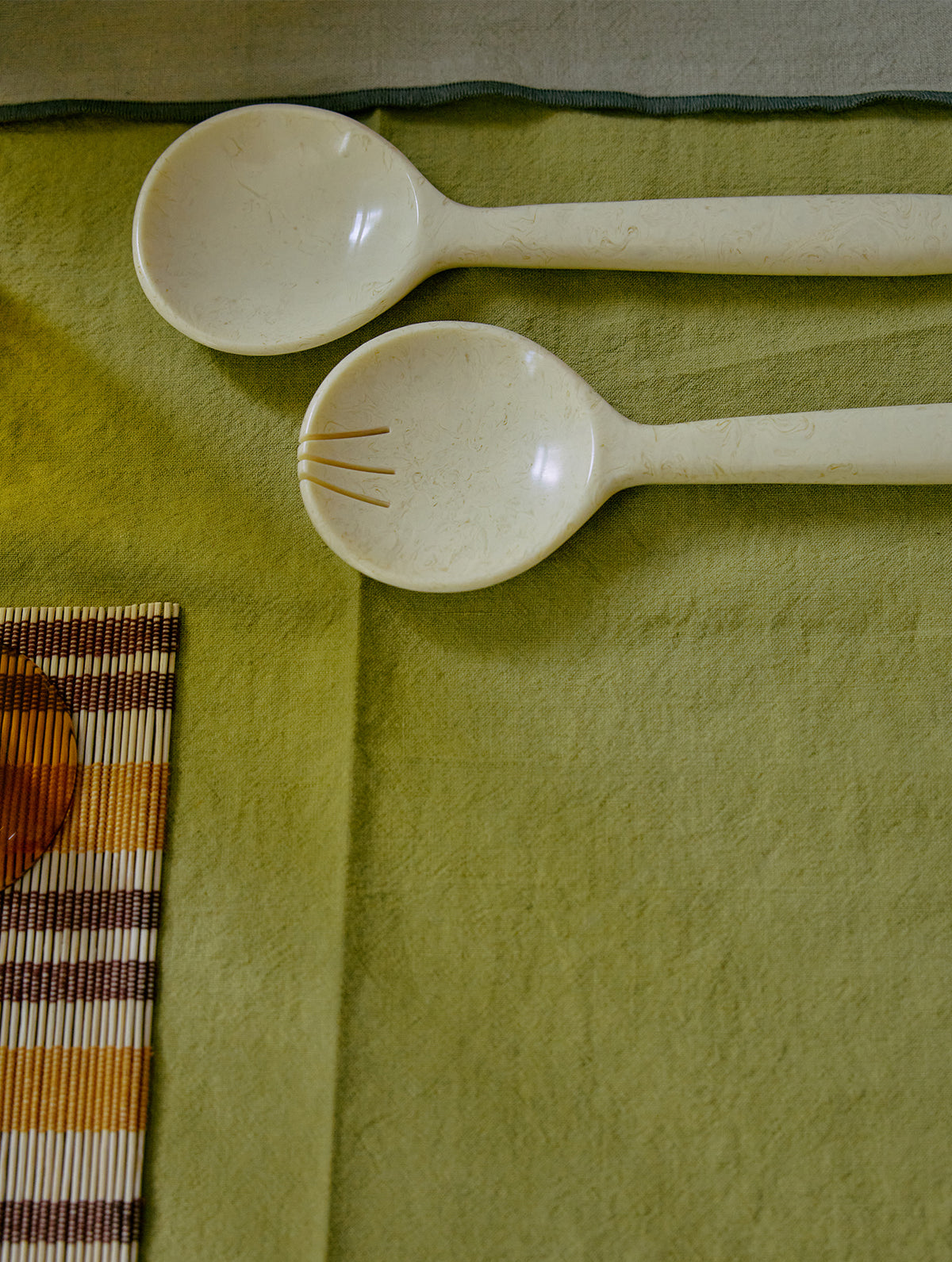 Salat Besteck-Set - Vanilla