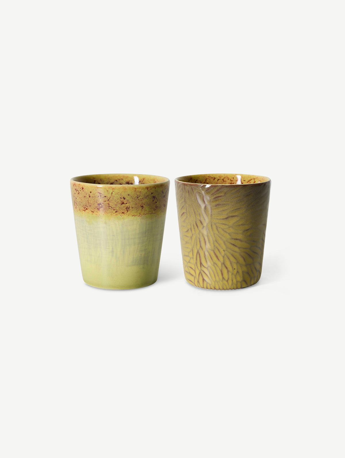 Kaffeebecher Keramik | Serie "Van Gogh" - 2er-Set