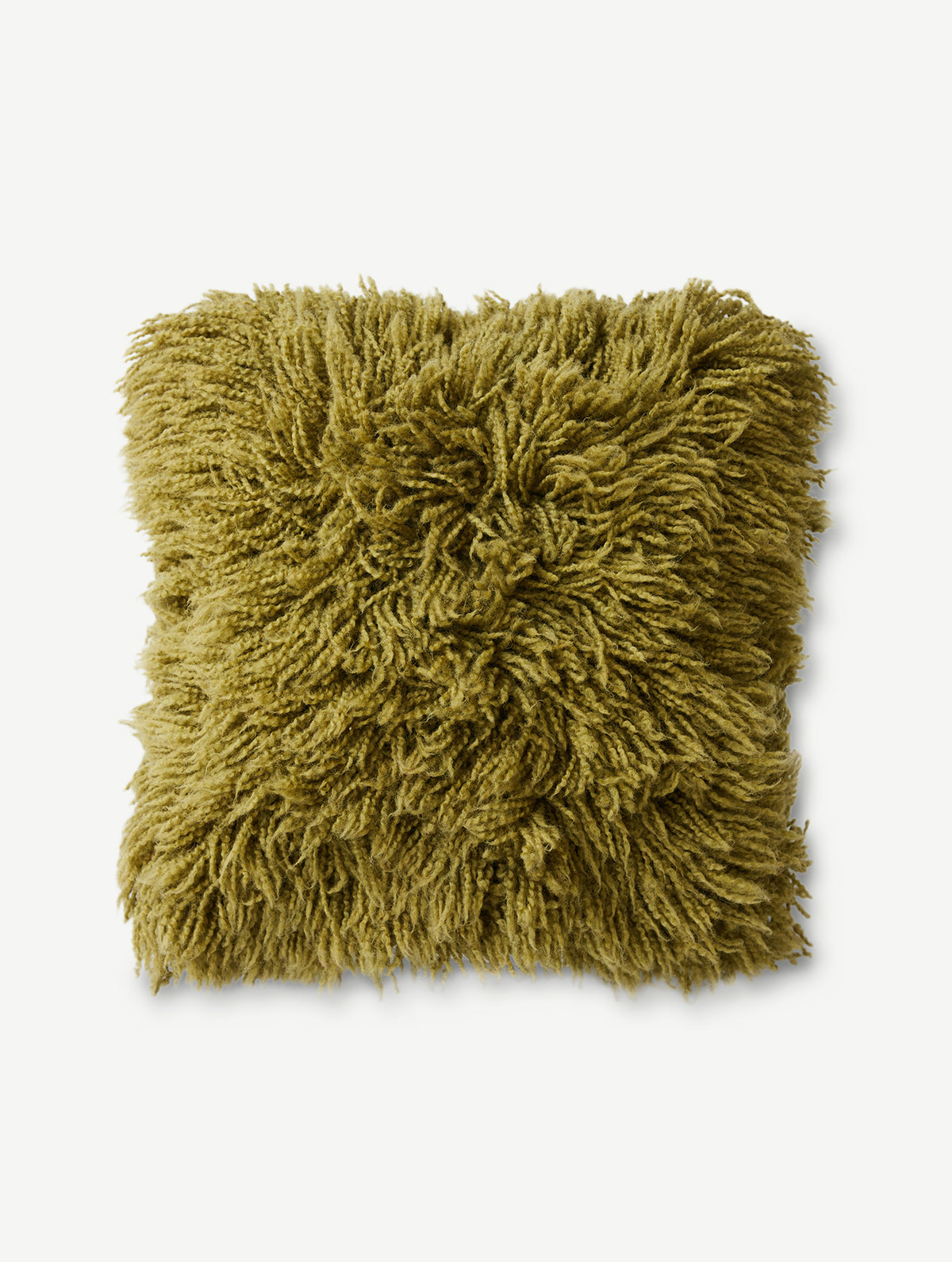 Fluffy Kissen – Olive