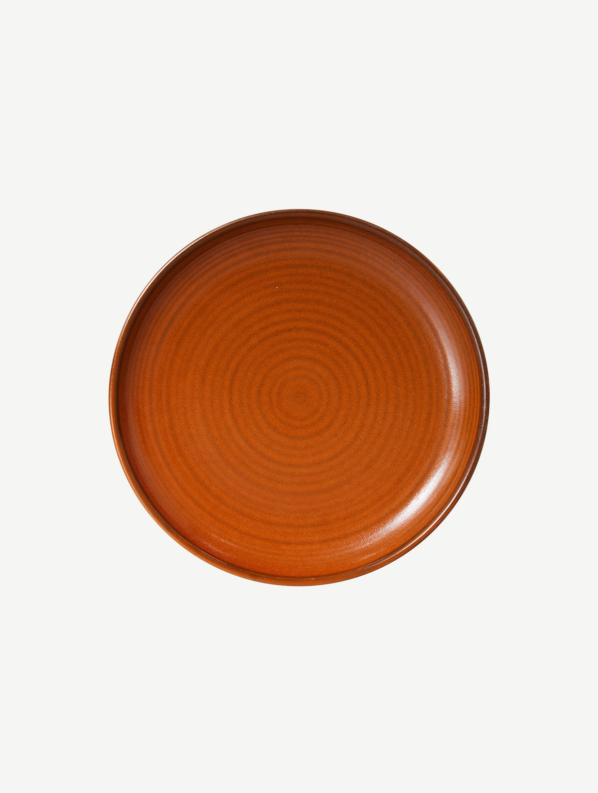 Teller 70s - Porzellan - 20 cm | "Burned Orange"
