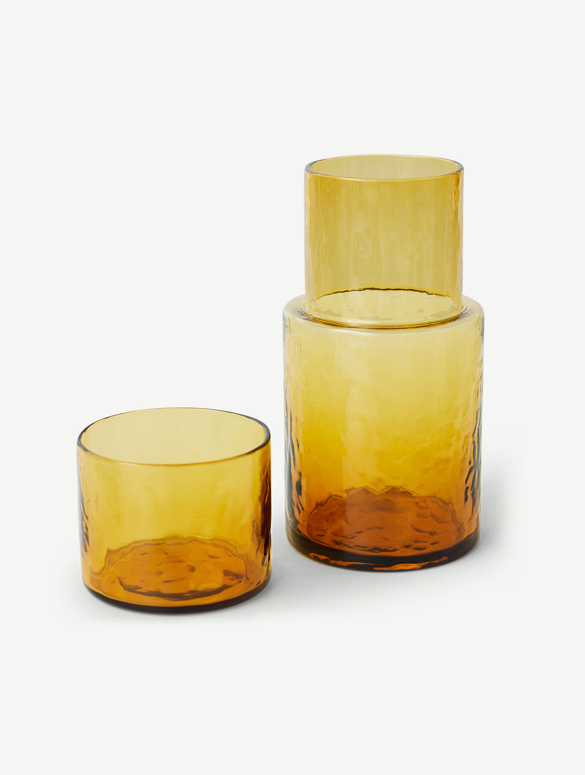 "Tube" Karaffe - Amber