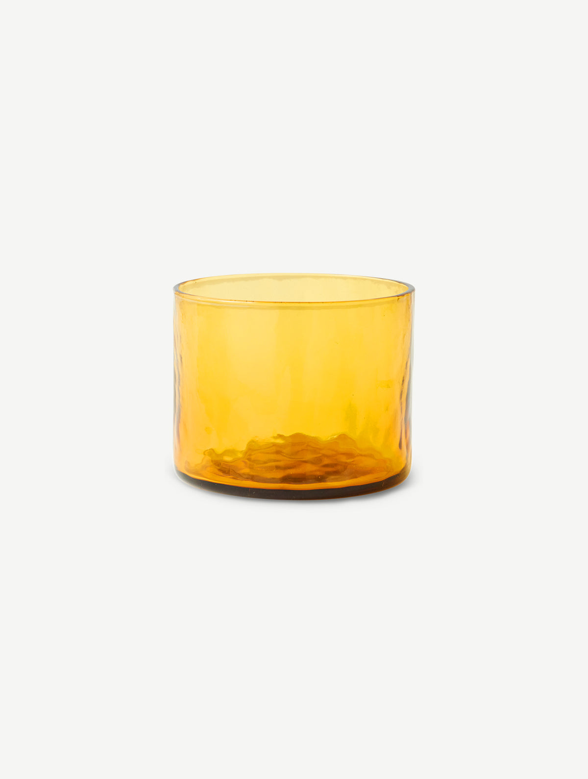 "Tube" Trinkglas - Amber