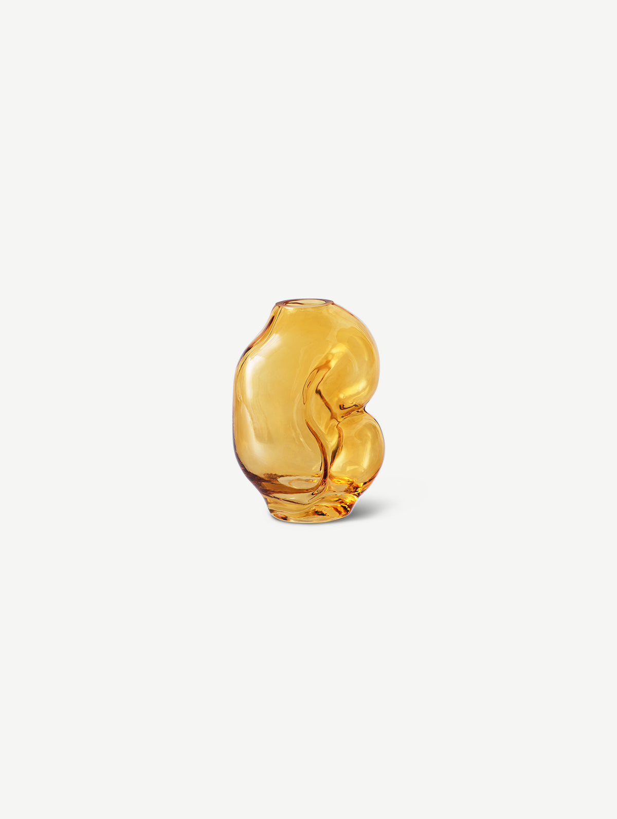"Gleam" Glasvase - Amber