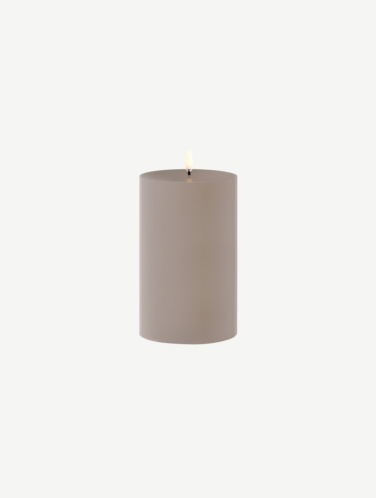 Outdoor LED-Stumpenkerze - Sandstone