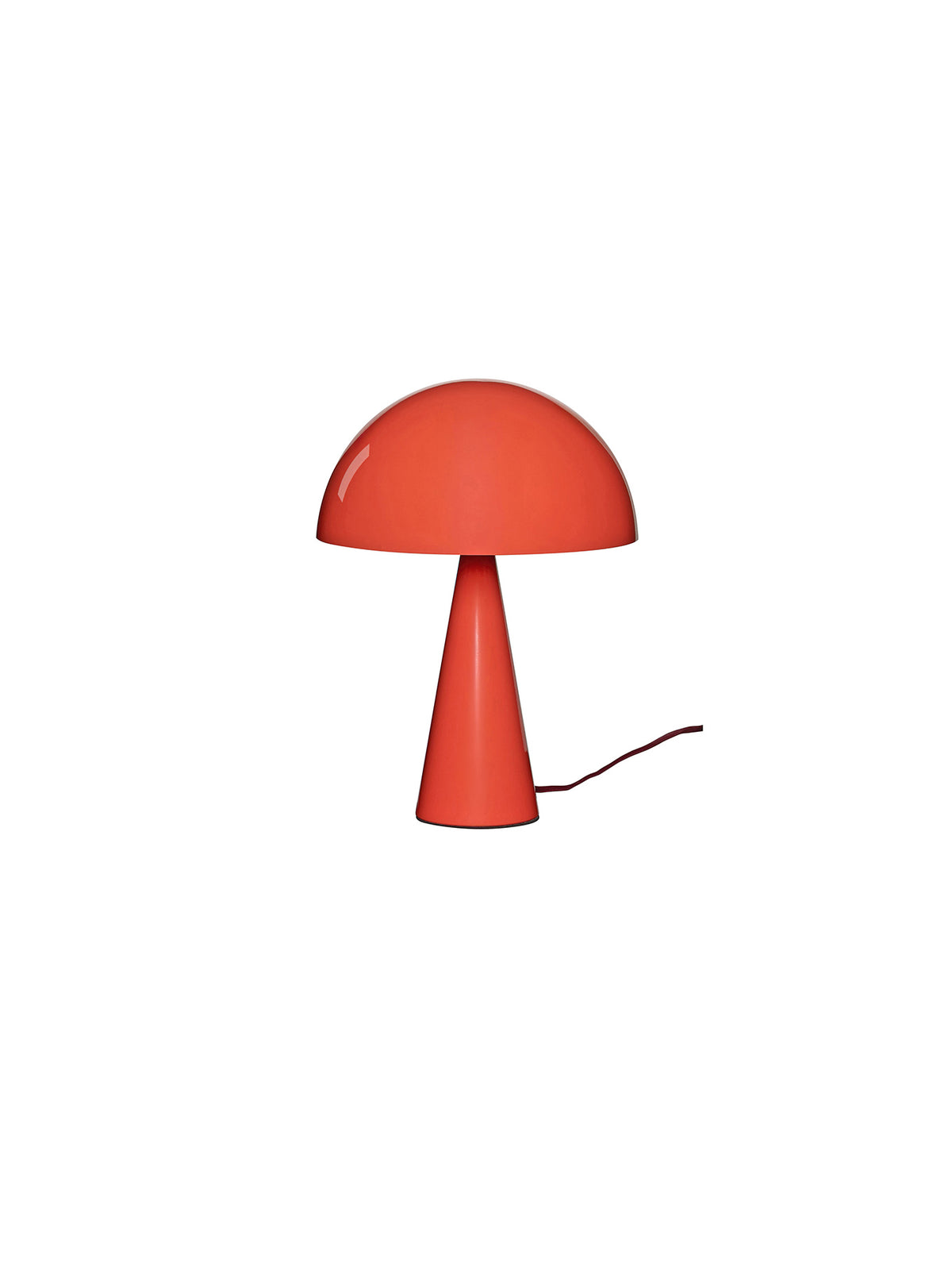 "Mush" Tischlampe Mini - Leuchtend Rot
