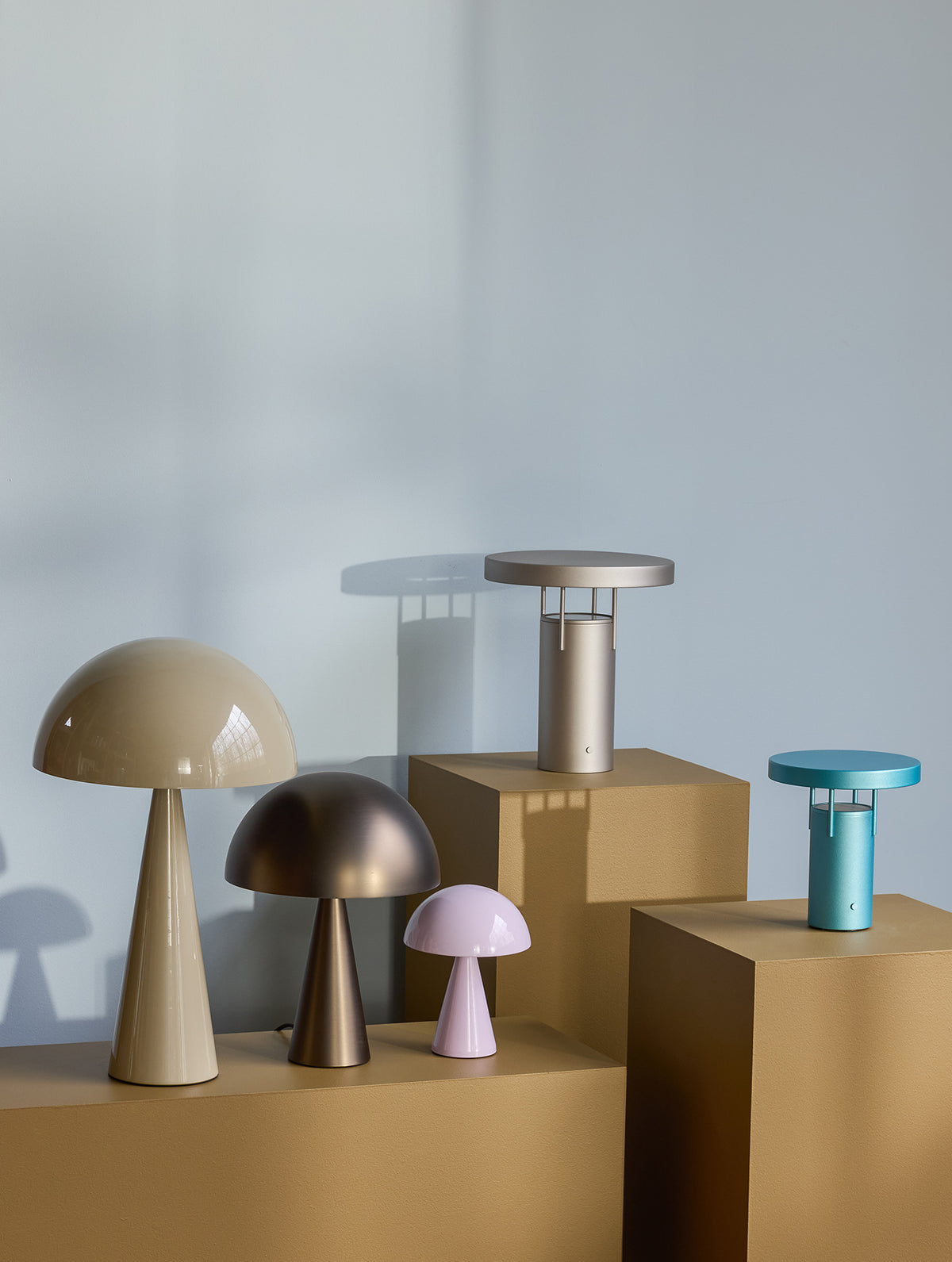 "Mush" Tischlampe Tall - Sandfarben