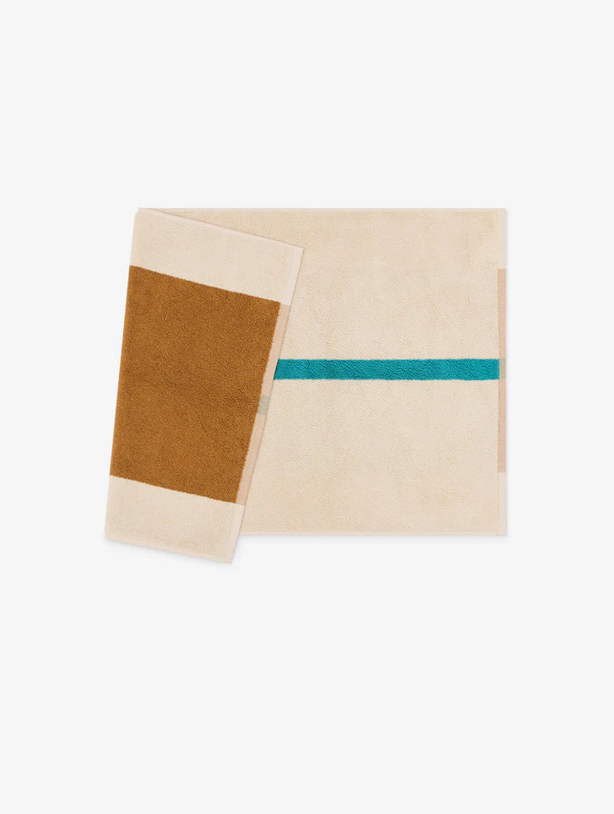 Badematte - Toffee - Turquoise