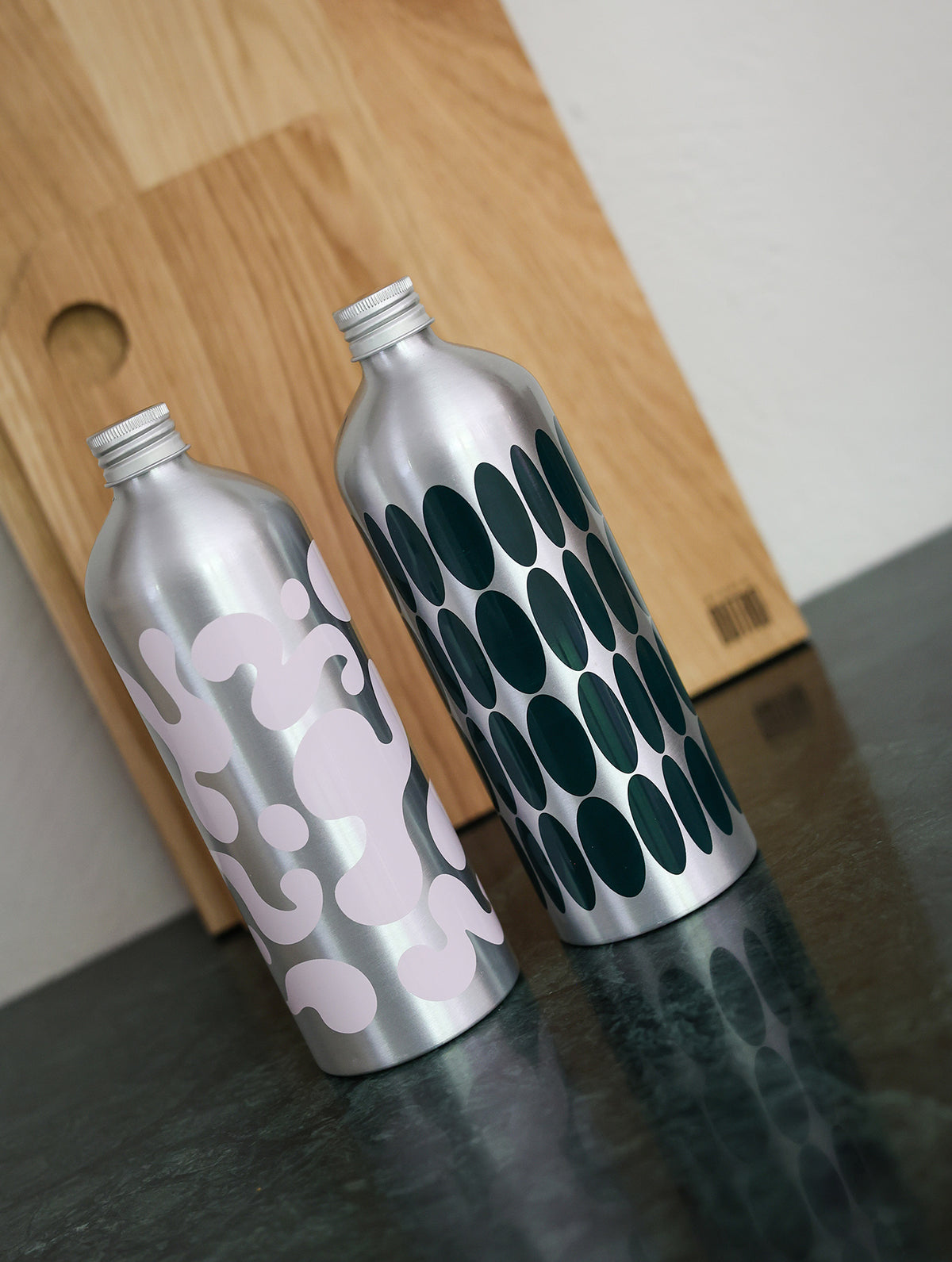 Aluminiumflaschen 2er-Set – Small