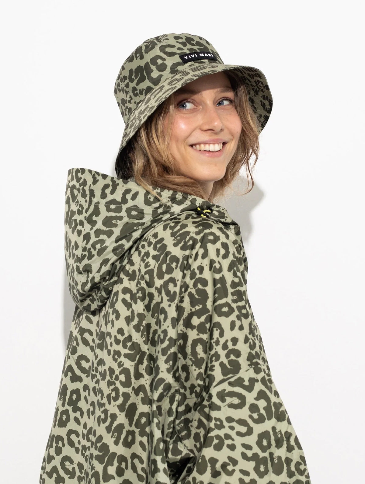 Bucket Hat - Leo Splashes Olive/Pale Olive