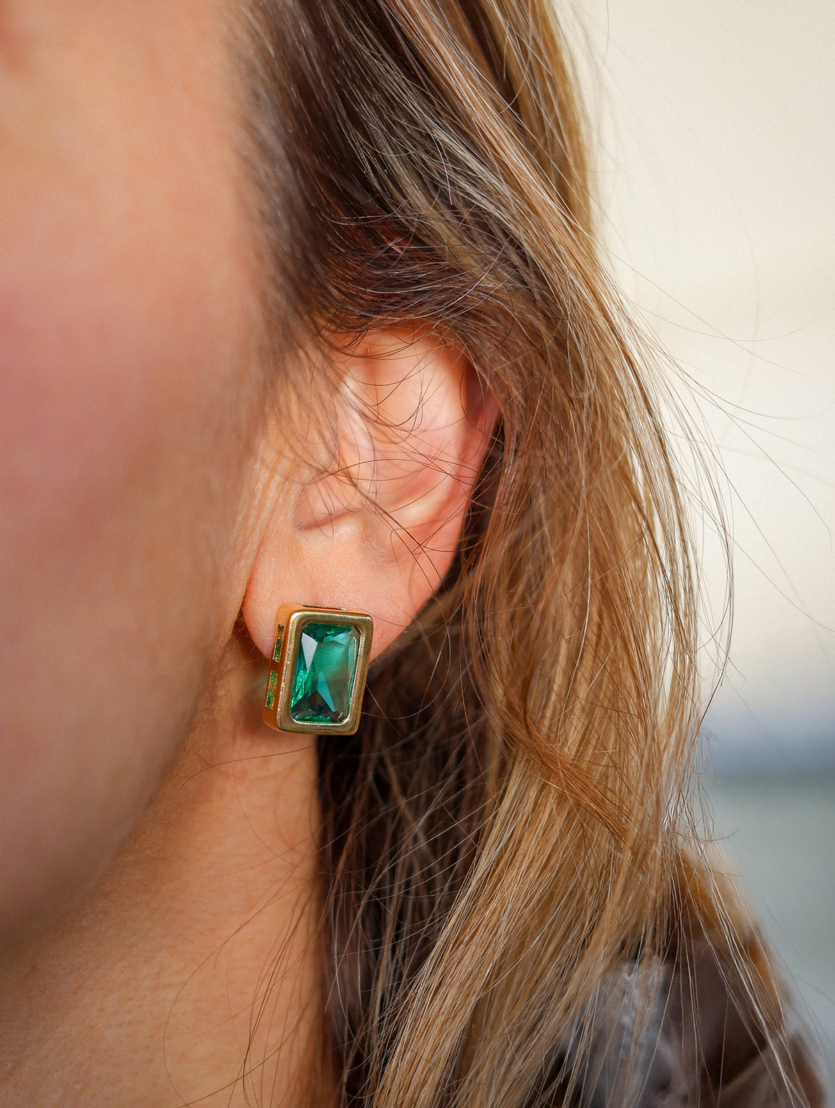 Earring "Iolanda" - Rhodium