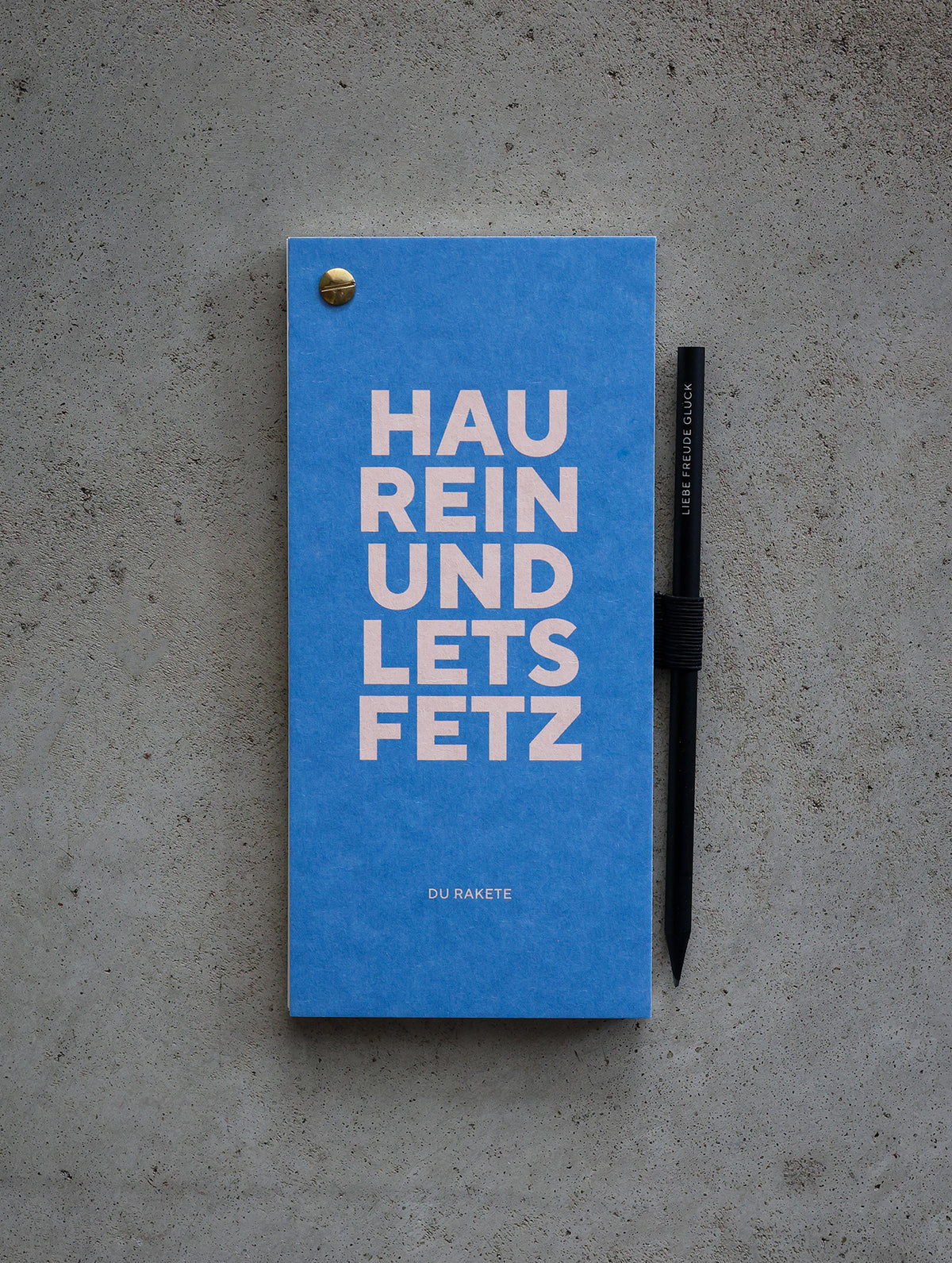 Block mit Stift