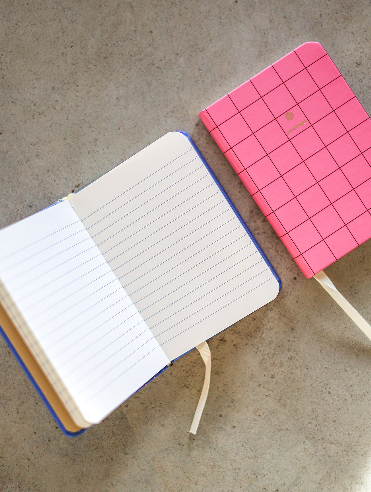 Notizbuch A7 - "Checkered Thin" - Liniert