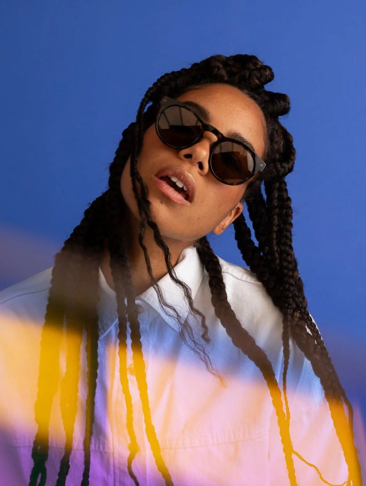 Sonnenbrille "Kiss the Sun" - Dark Brown