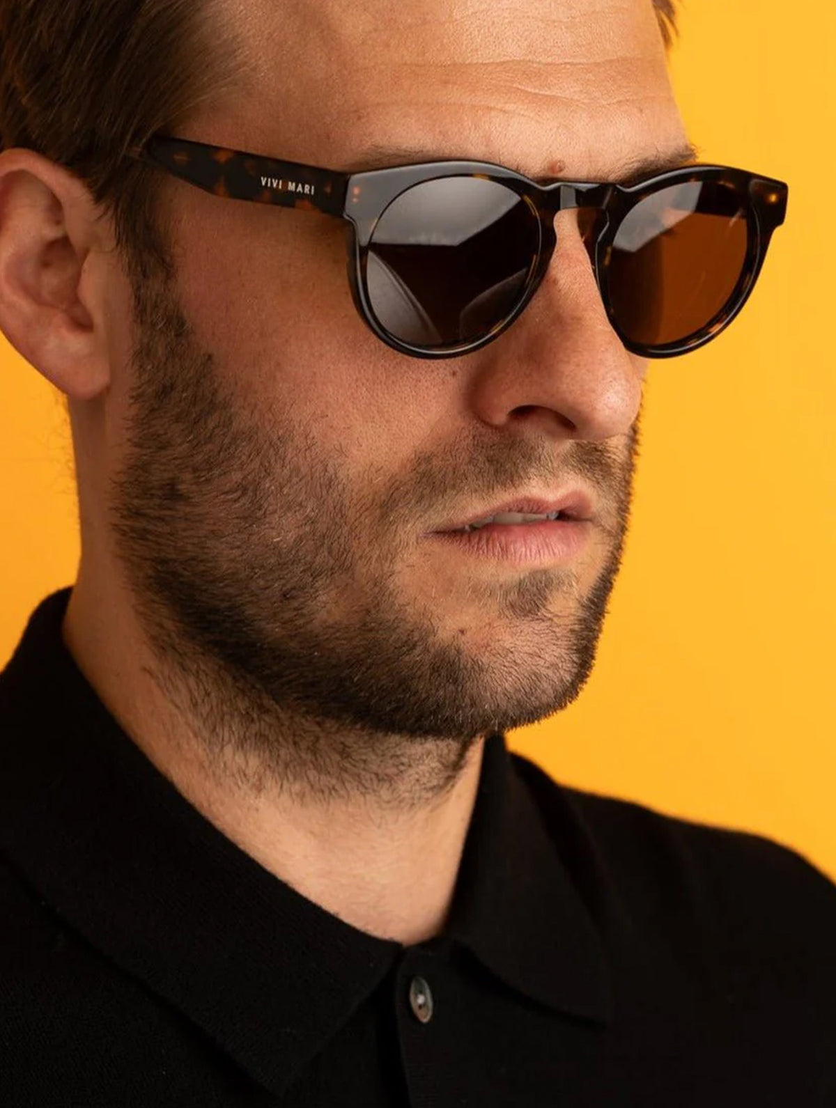 Sonnenbrille "Kiss the Sun" - Dark Brown