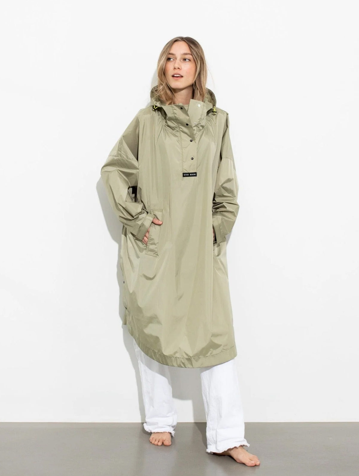 Raincoat - Solid Pale Olive