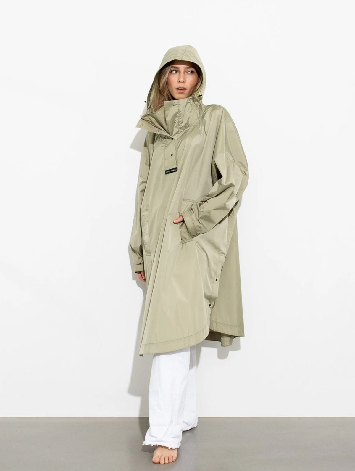 Raincoat - Solid Pale Olive