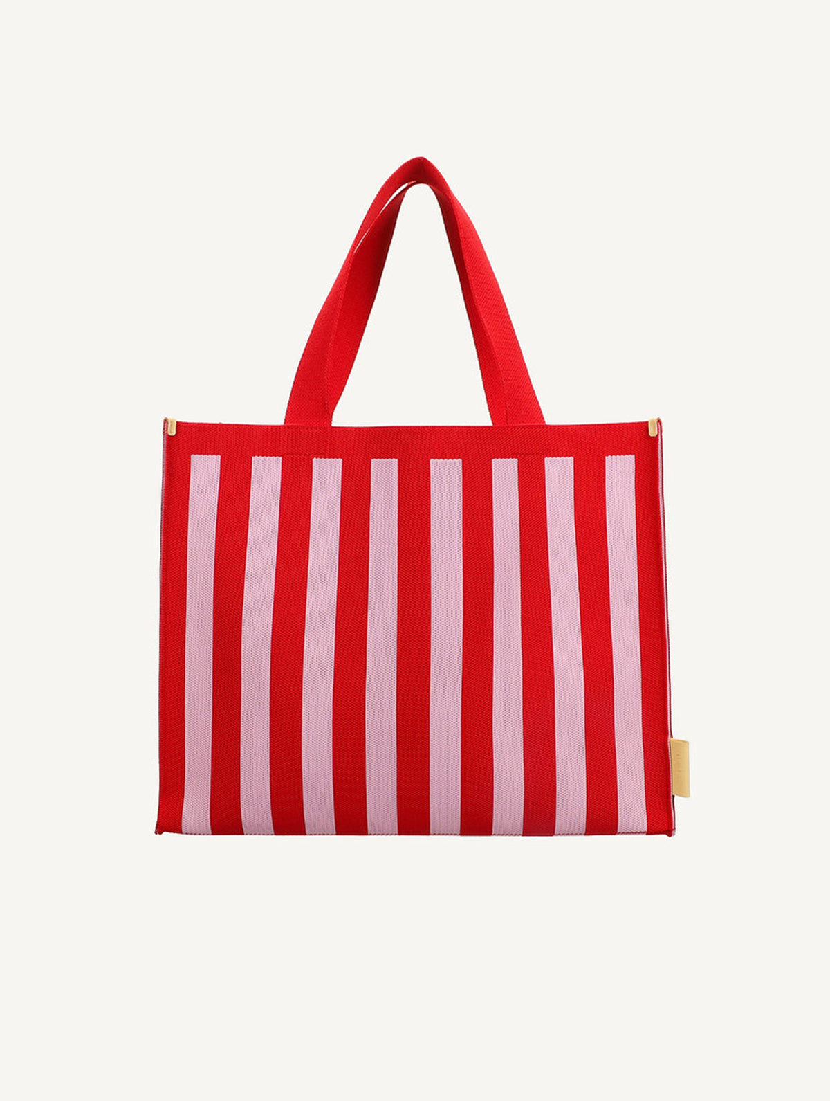 Shopper - Knitted Stripes | Cérise + Ballet