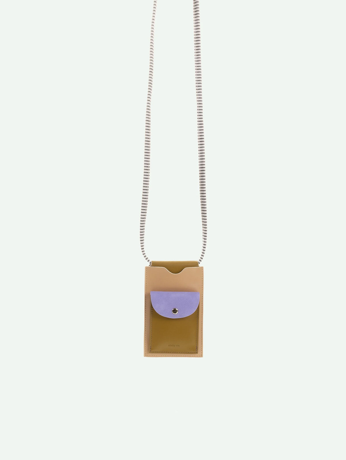 Handytasche - Il Sole | Affogato Beige + Costa Green + Sunset Lilac