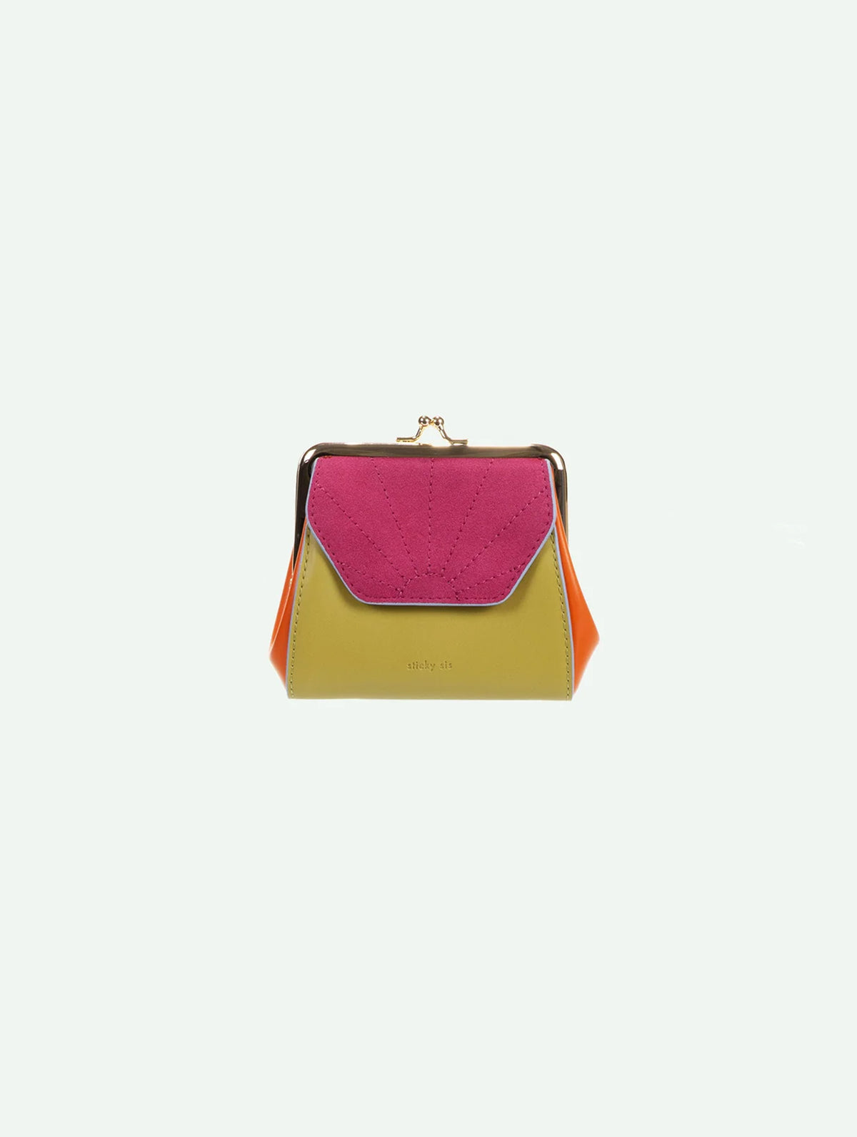 Wallet - Il Sole | Lemon Leaf + Arancia Orange + Positano Purple