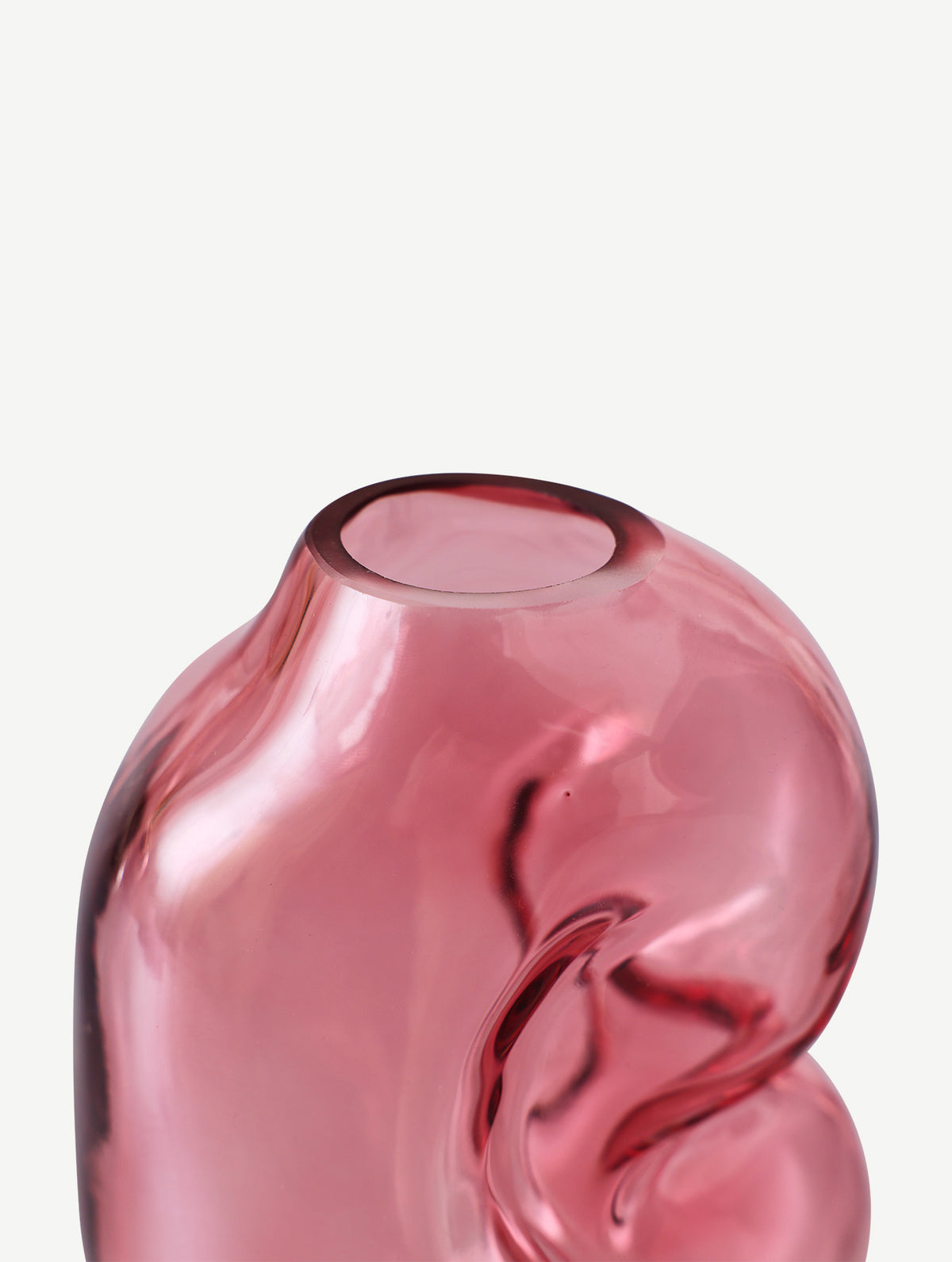 "Gleam" Glasvase - Rose