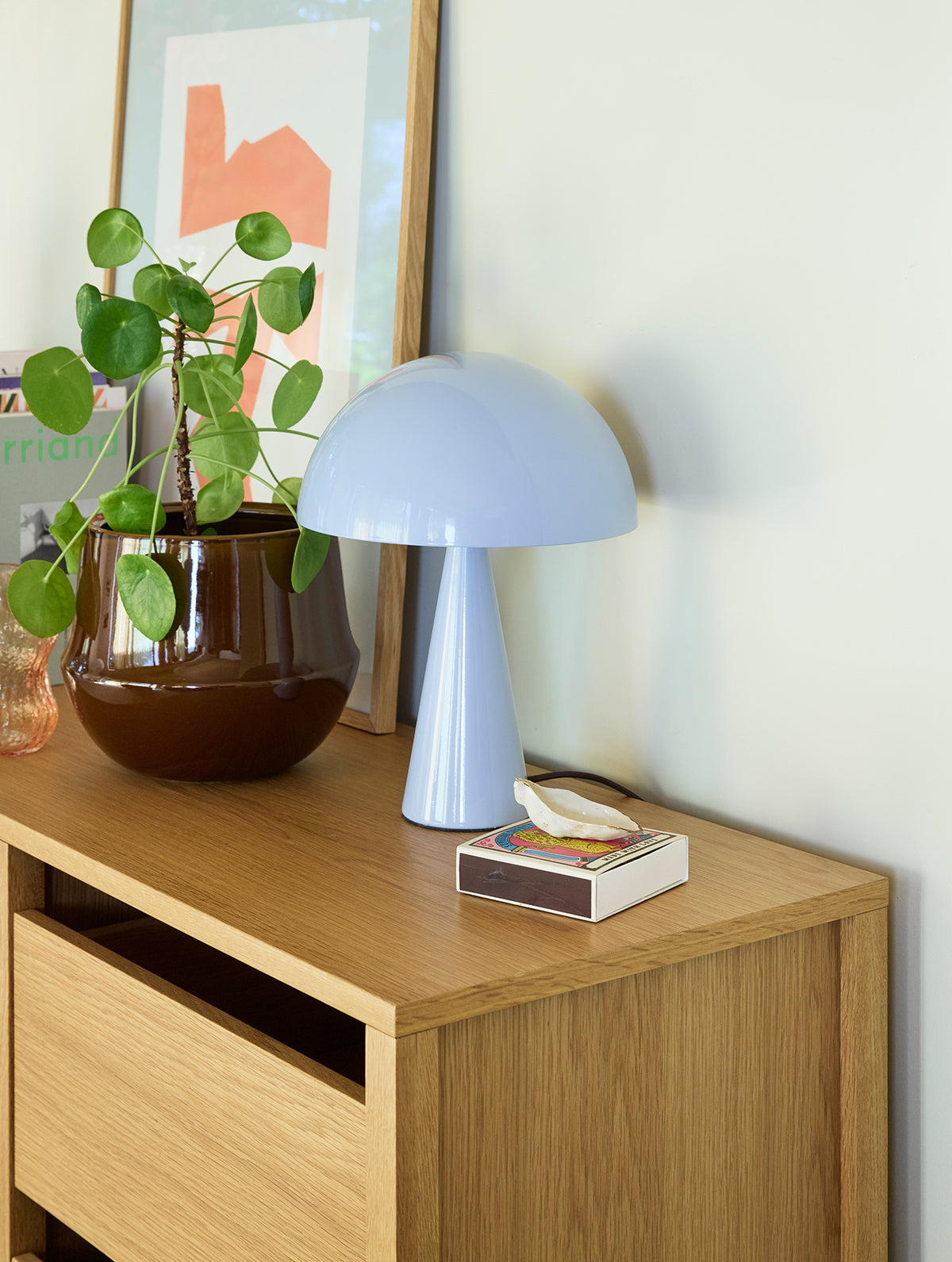 "Mush" Tischlampe Mini - Hellblau