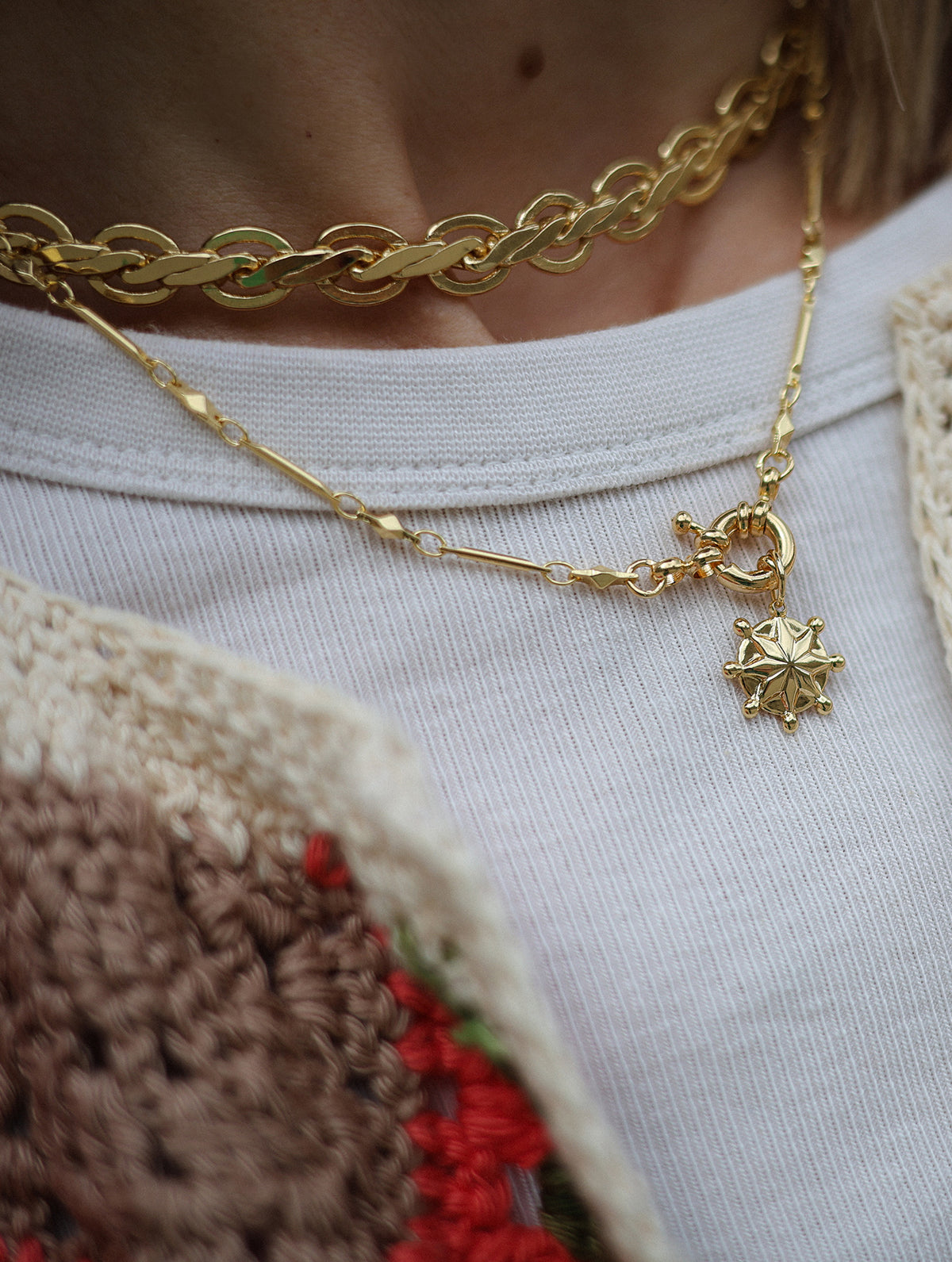 Necklace "Luiza"