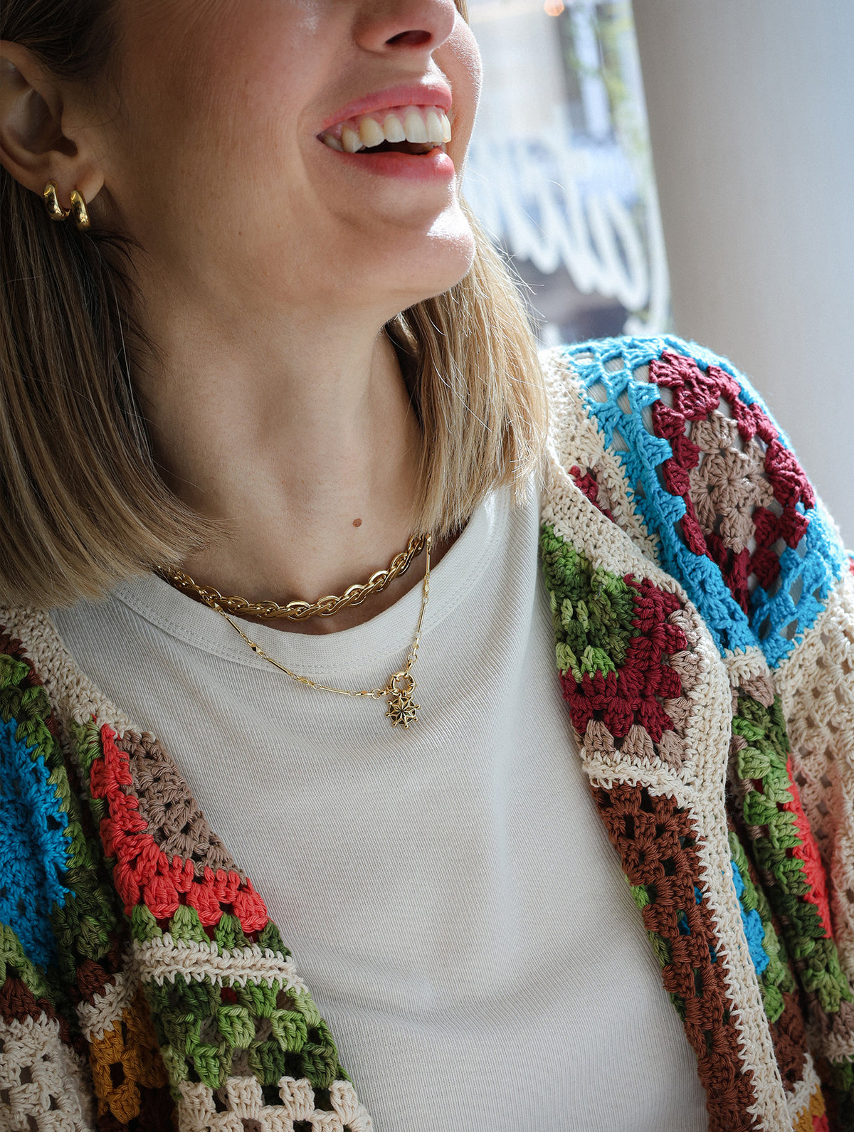 Necklace "Luiza"