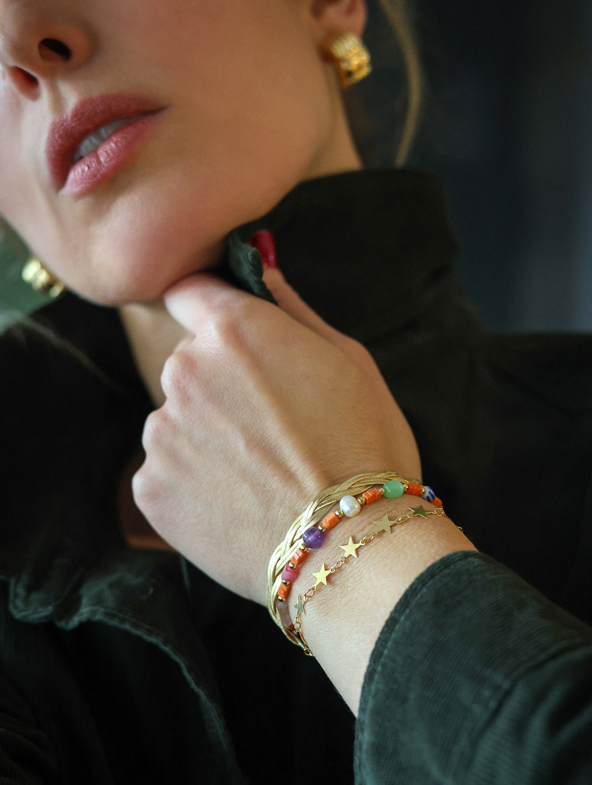 Bracelet "Stars" - Gold
