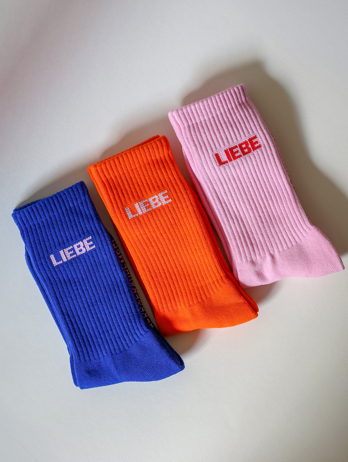 Socken "Liebe" - Rosa