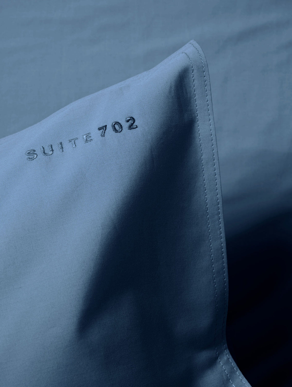 Kissenbezug Baumwolle - Quiet Blue