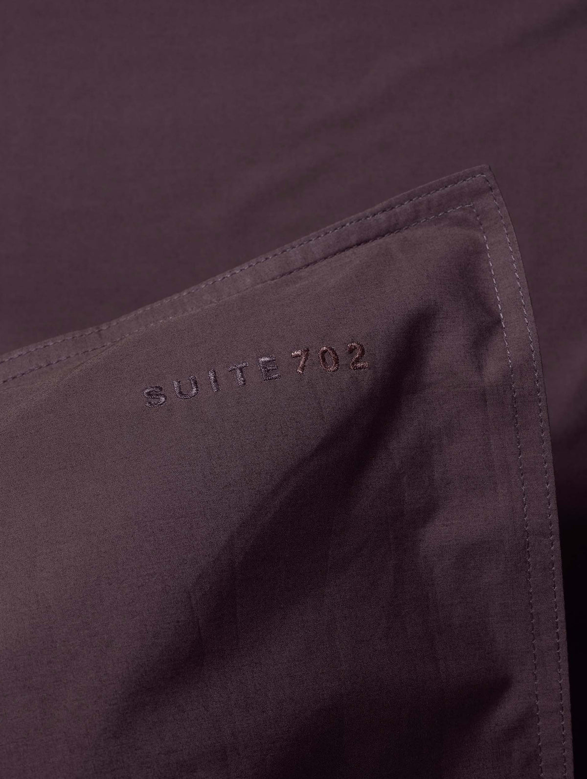 Kissenbezug Baumwolle - Plum Noir