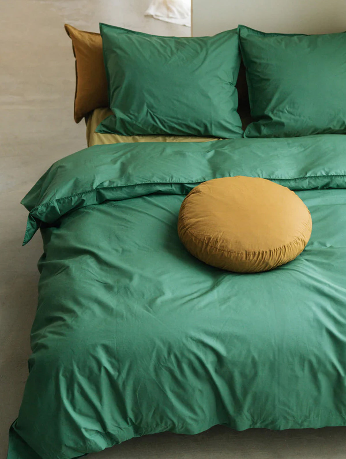 Kissenbezug Baumwolle - Forest Green