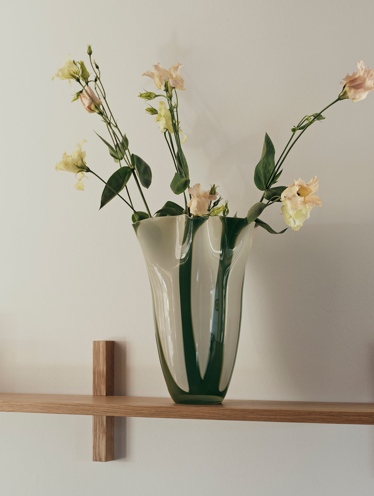 "Liva" Vase - Hunter Green
