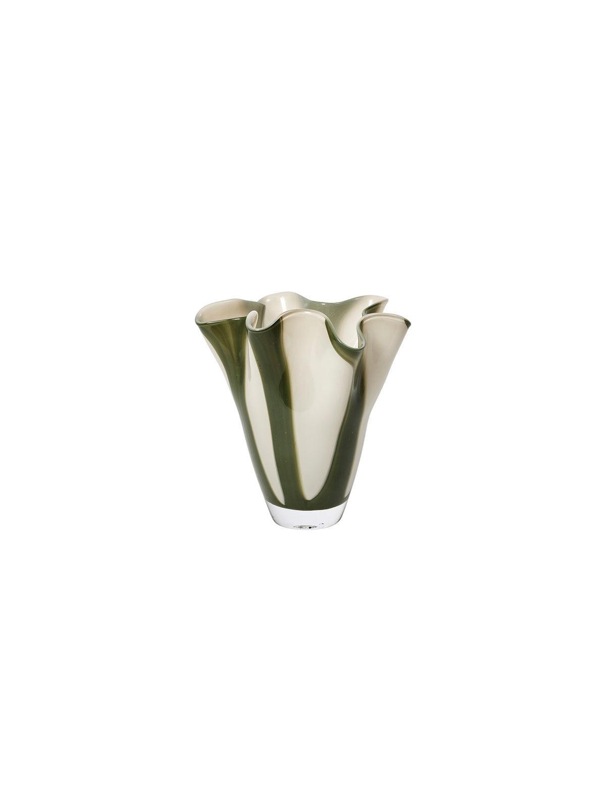 "Liva" Vase - Hunter Green