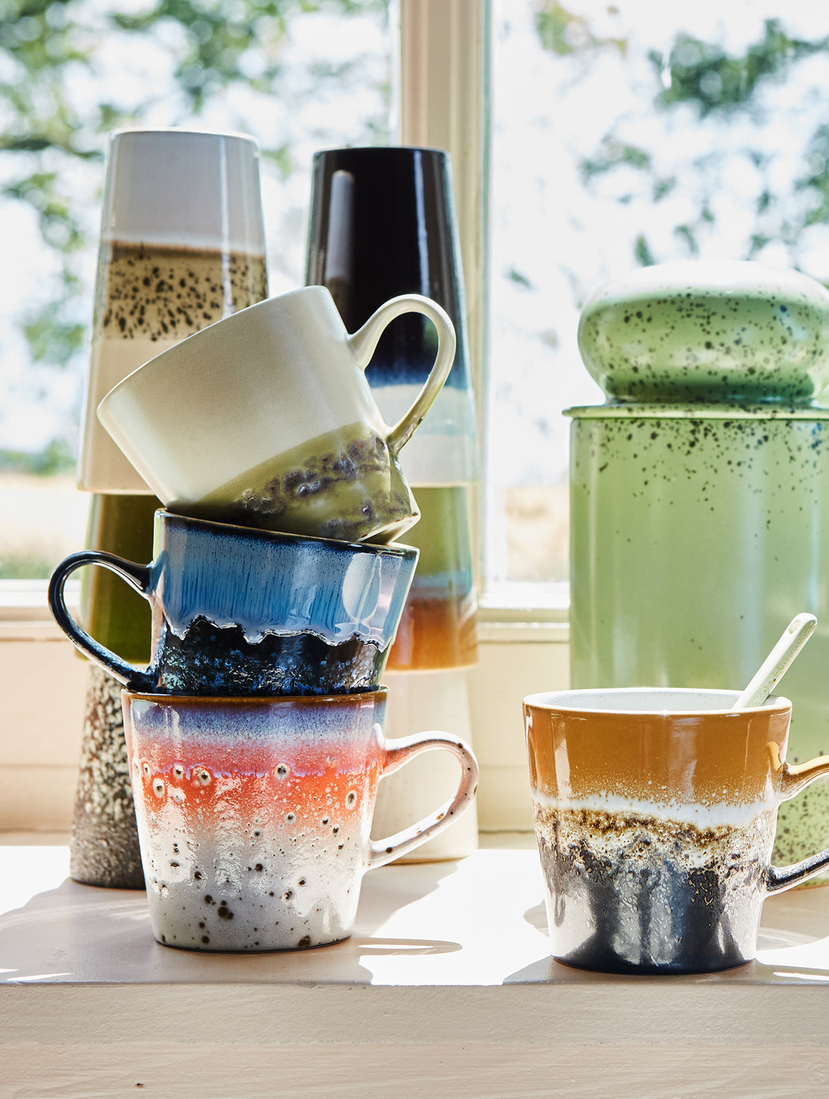 Americano Tasse 70s - Keramik | Serie "Pegasus"