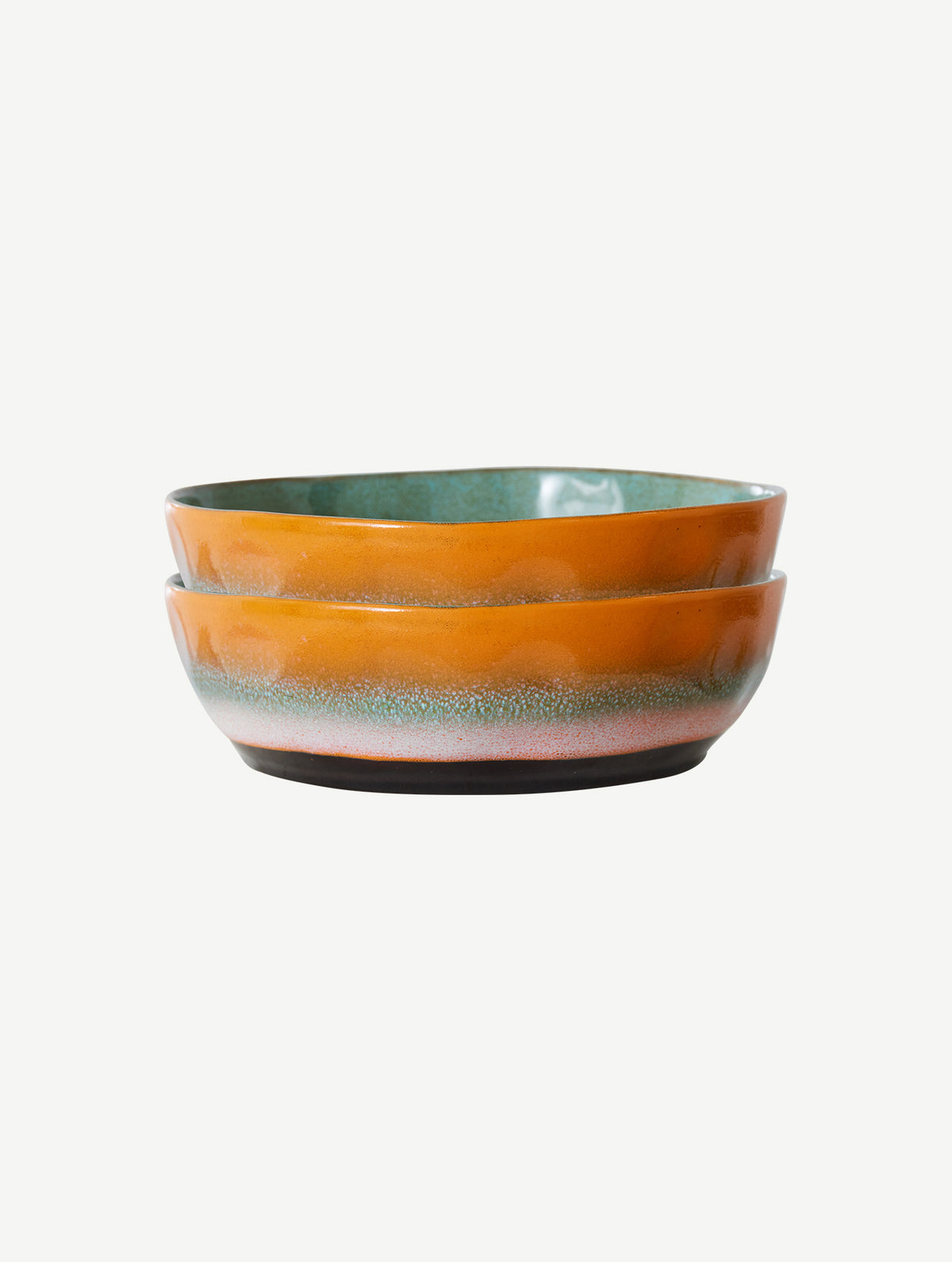 Pasta Bowl 70s - Keramik | "Golden Hour"
