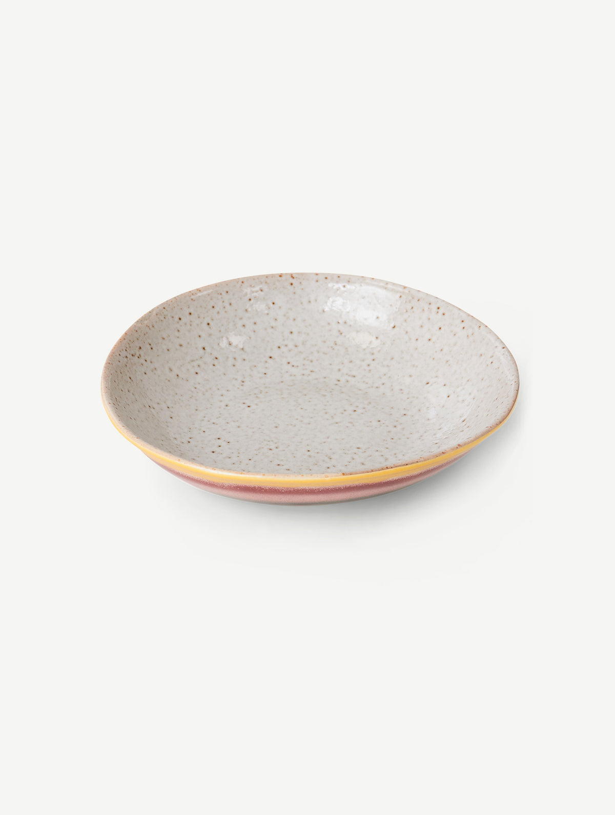 Curry Bowl 70s - "Hibiscus" - Keramik