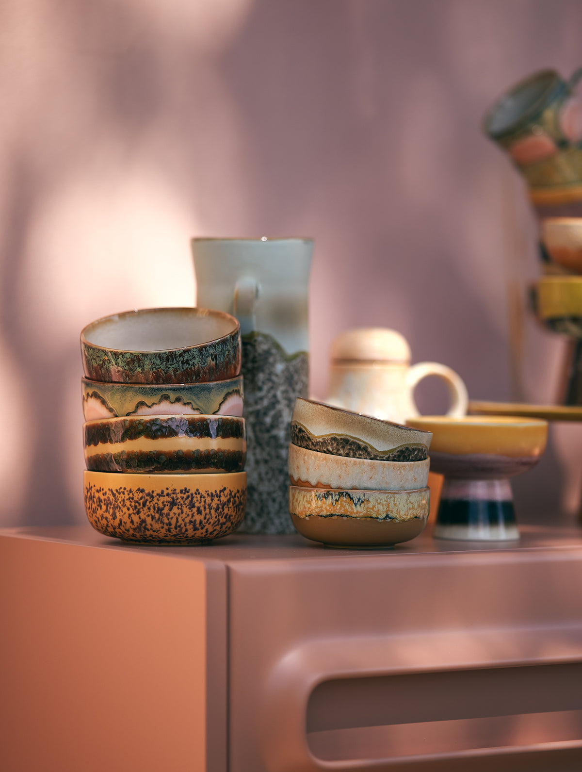 Dessert Bowl 70s - Keramik | Serie "Harbour"