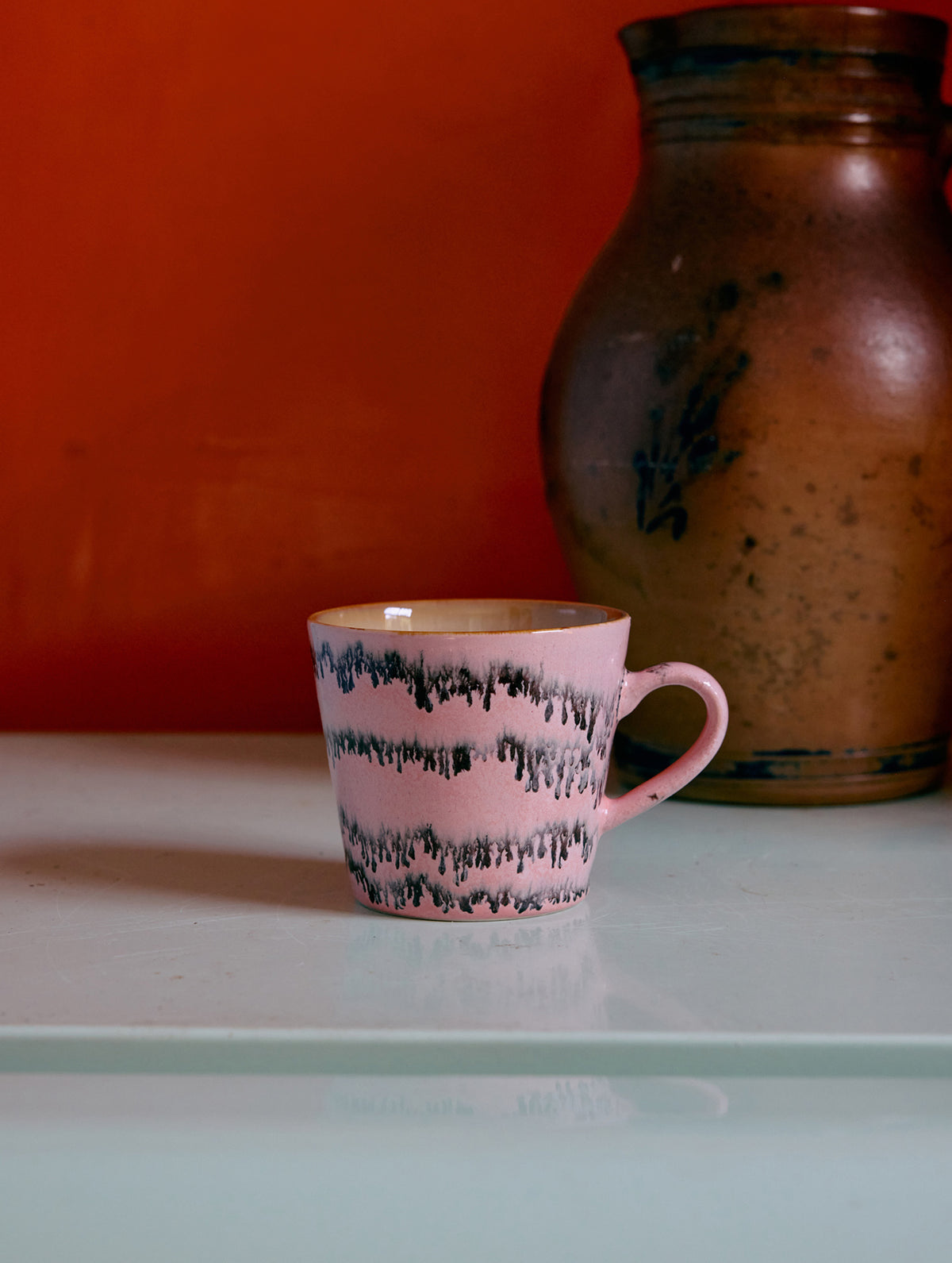 Cappuccino Tasse 70s - Keramik | Serie "Dada"