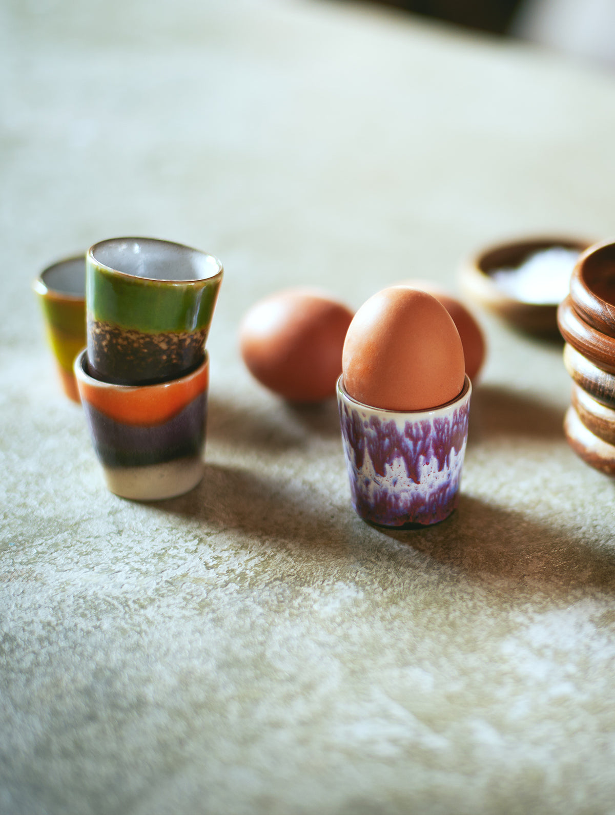 Eierbecher 70s - Keramik | Serie "Island"