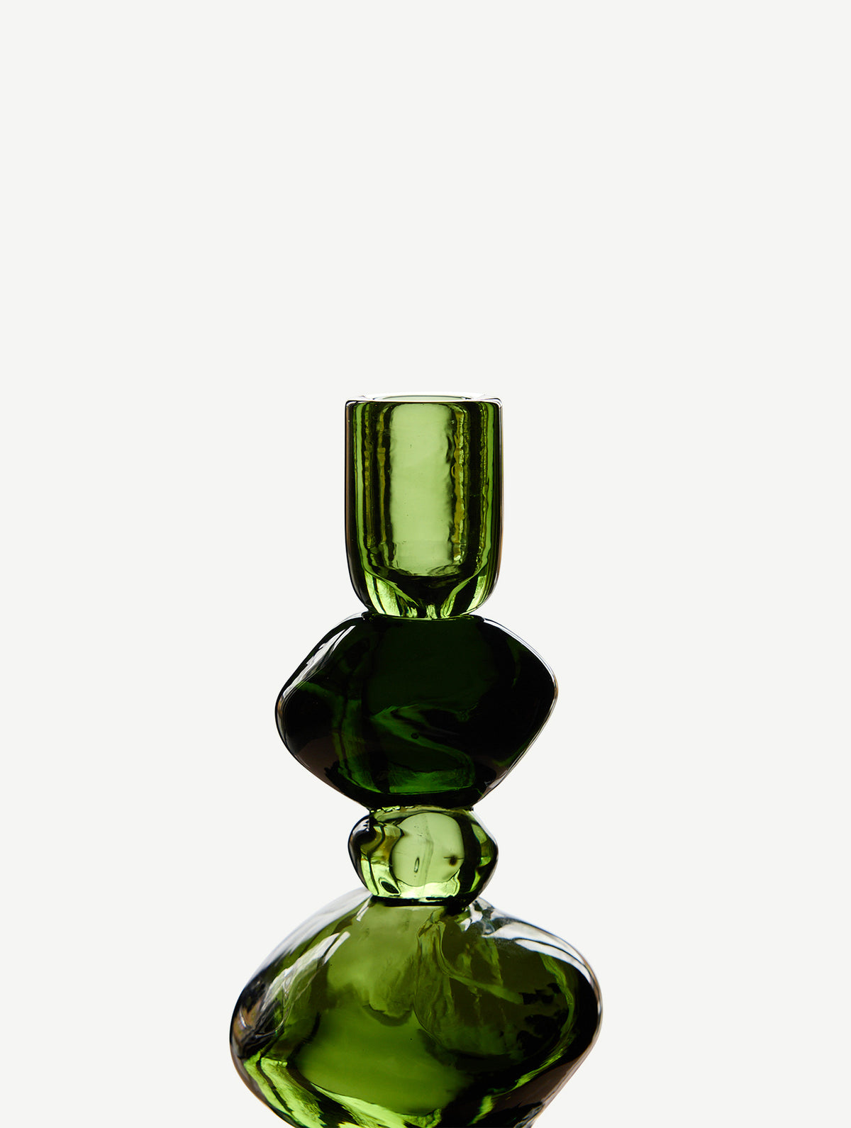 Glas-Kerzenhalter - Emerald | by Nienke Sikkema