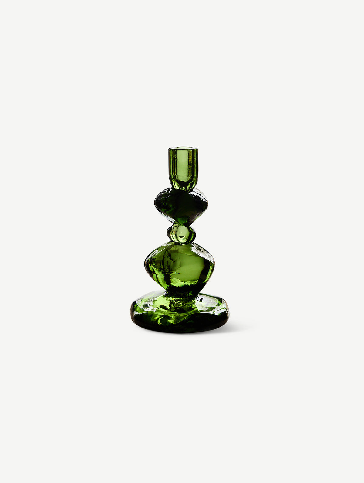 Glas-Kerzenhalter - Emerald | by Nienke Sikkema