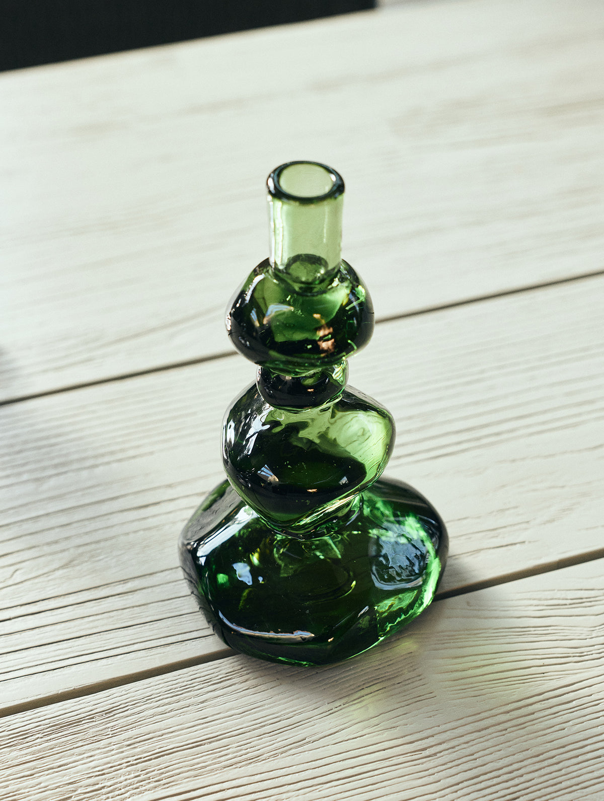 Glas-Kerzenhalter - Emerald | by Nienke Sikkema
