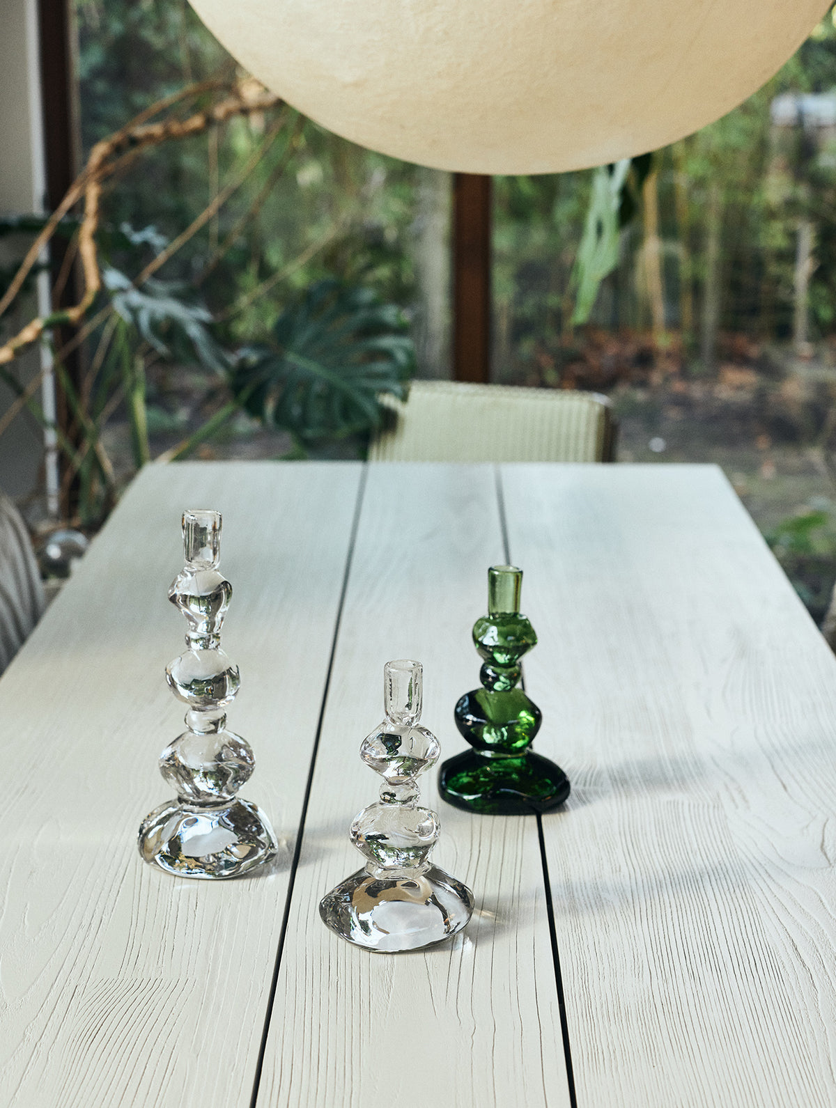Glas-Kerzenhalter - Emerald | by Nienke Sikkema